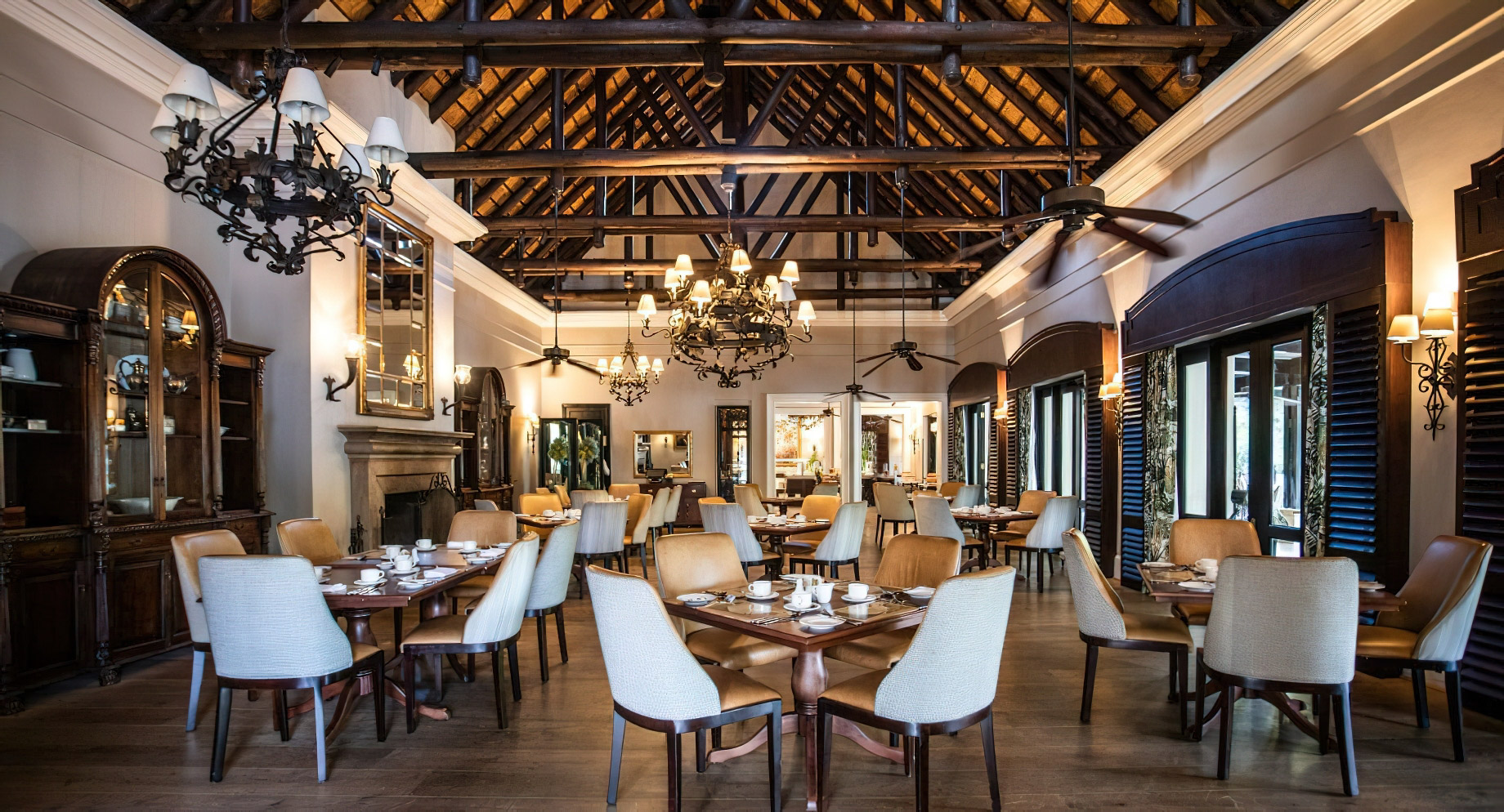 Royal Livingstone Victoria Falls Hotel by Anantara – Zambia – The Old Drift Restaurant