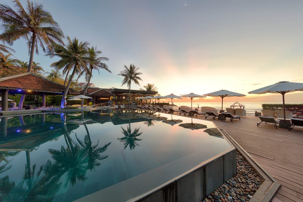 Anantara Mui Ne Resort - Phan Thiet, Vietnam - Pool View Sunset