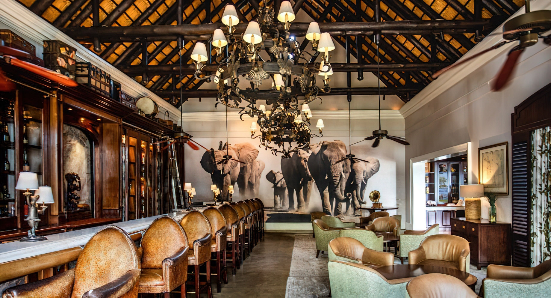 Royal Livingstone Victoria Falls Hotel by Anantara - Zambia - The Travellers Bar