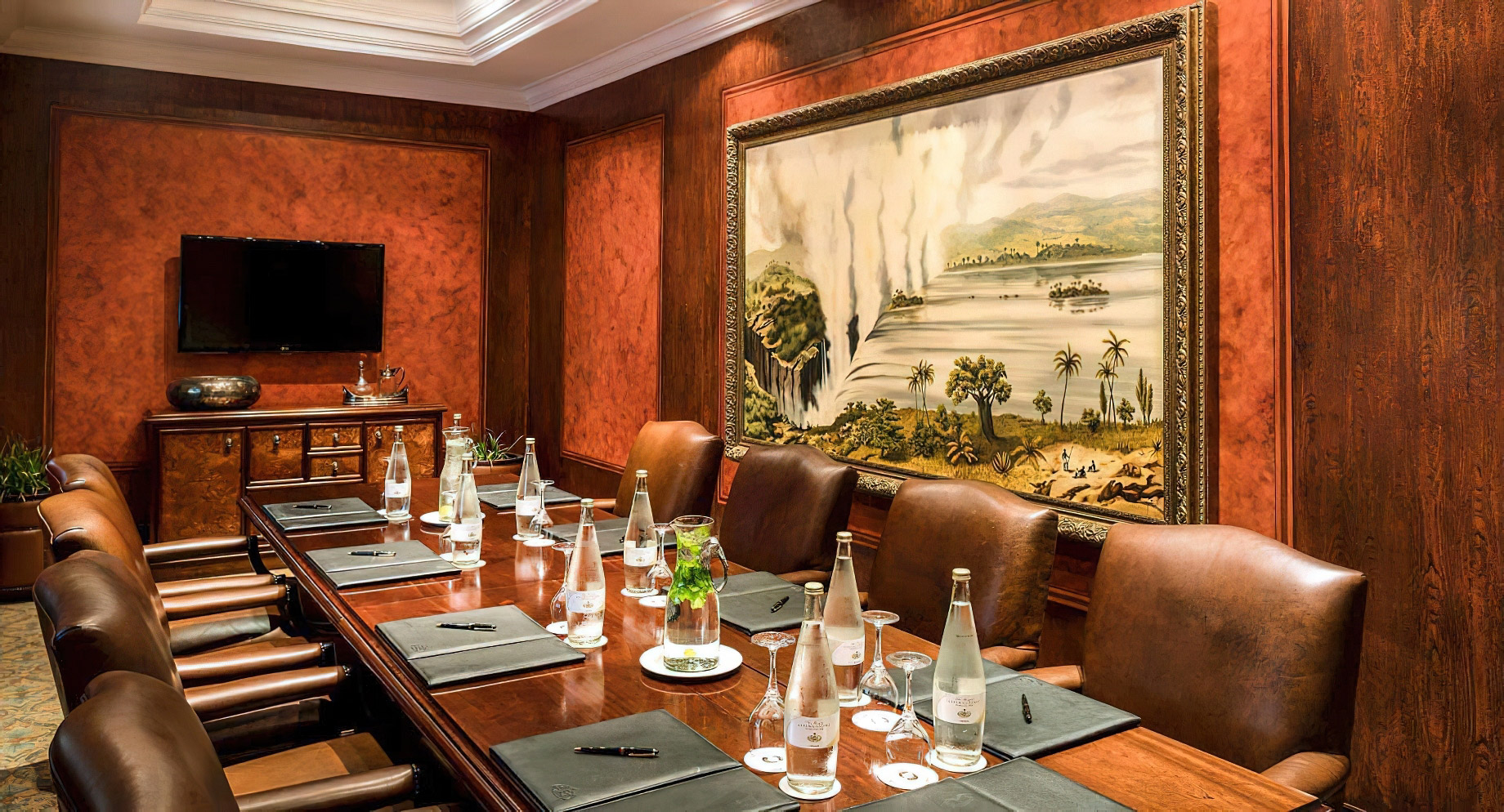 Royal Livingstone Victoria Falls Hotel by Anantara – Zambia – Meeting Room