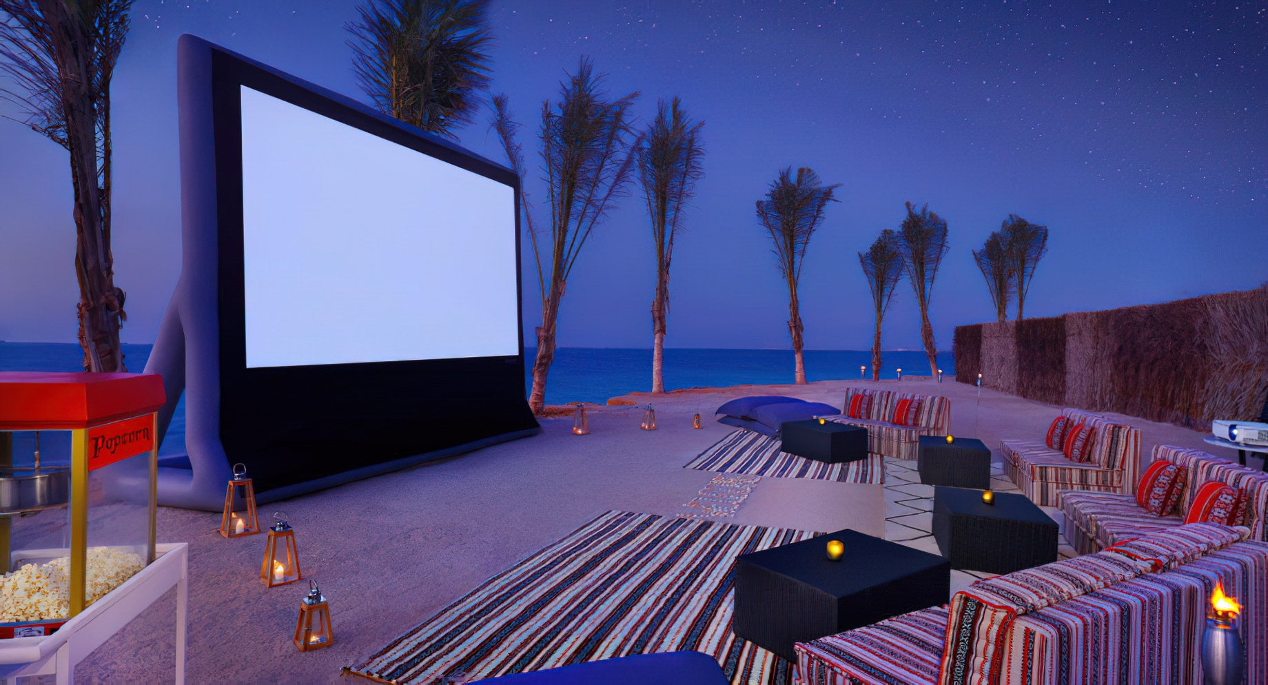 Anantara World Islands Dubai Resort – Dubai, UAE – Cinema Under The Stars