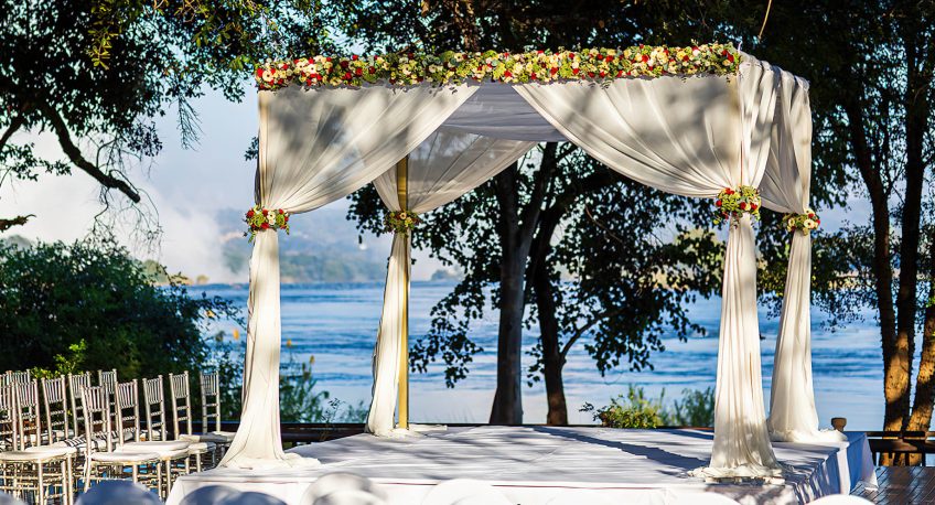 Royal Livingstone Victoria Falls Hotel by Anantara - Zambia - Wedding Reception