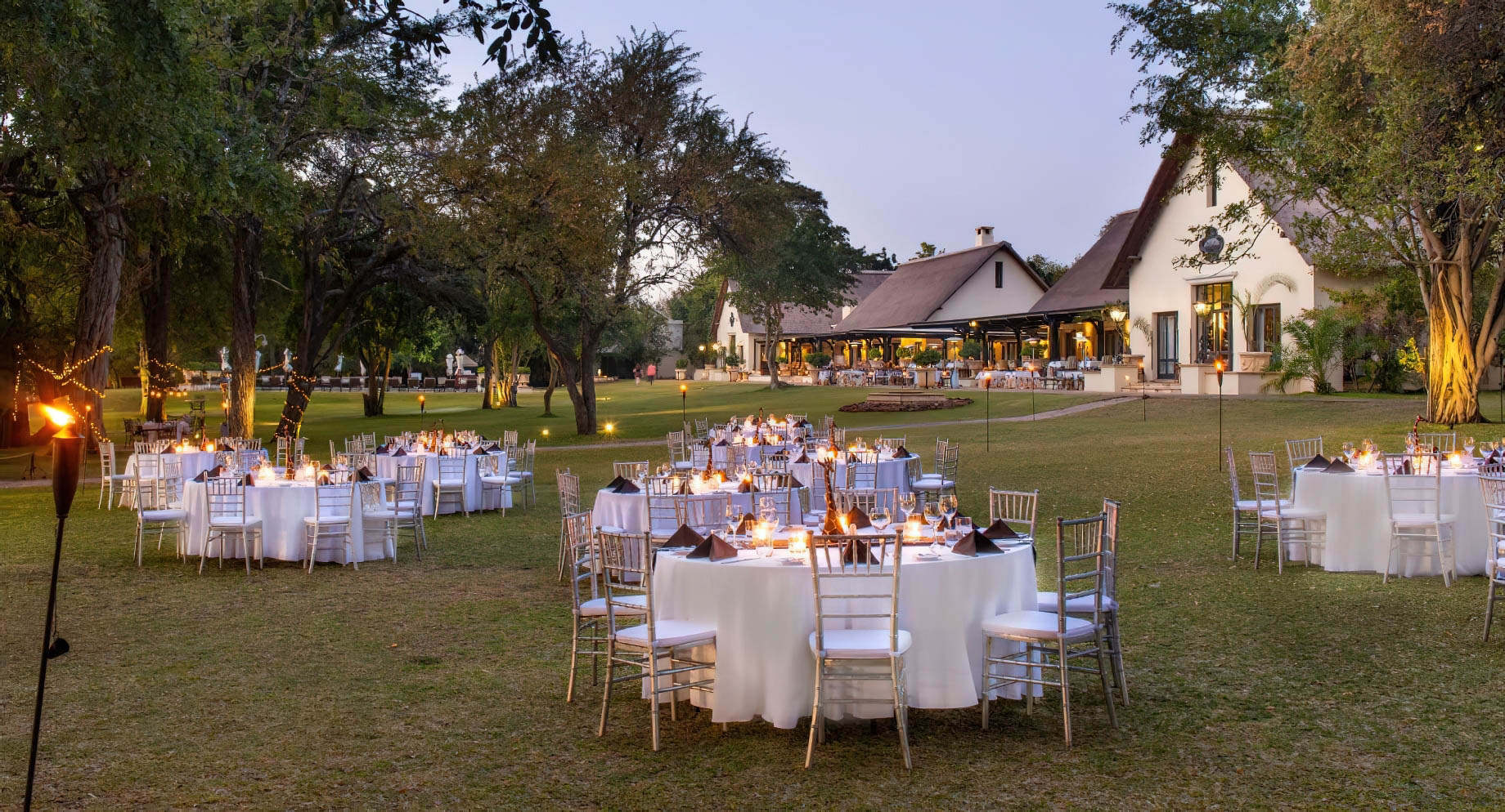Royal Livingstone Victoria Falls Hotel by Anantara – Zambia – Gala Outdoor Dinner