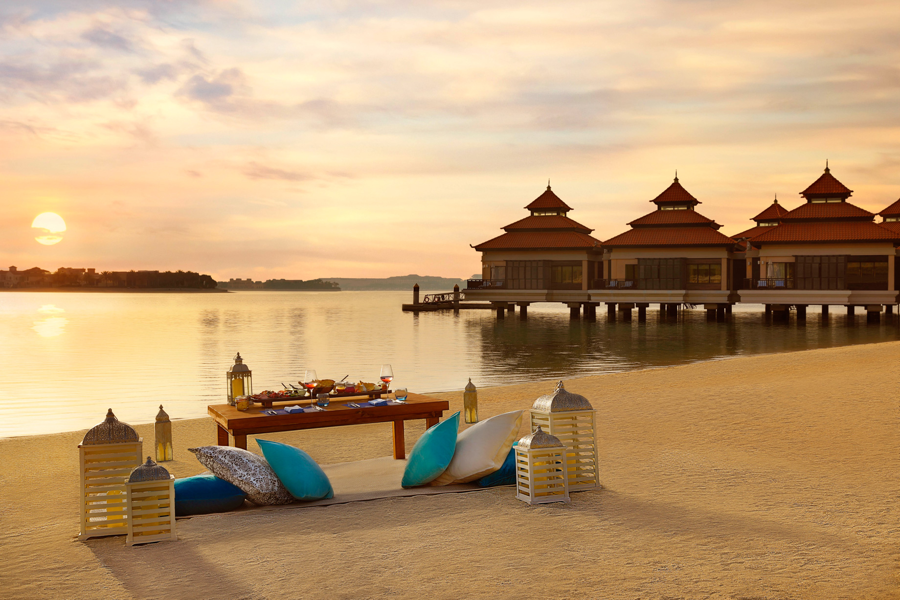 Anantara The Palm Dubai Resort – Dubai, UAE – Sunset Beach Dining