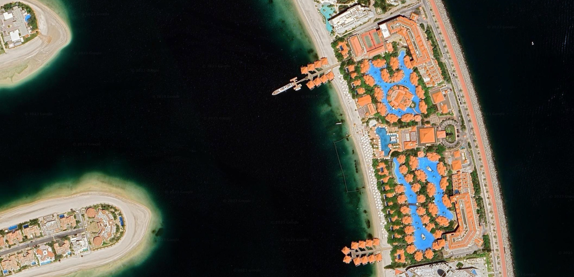 Anantara The Palm Dubai Resort – Dubai, UAE – Aerial