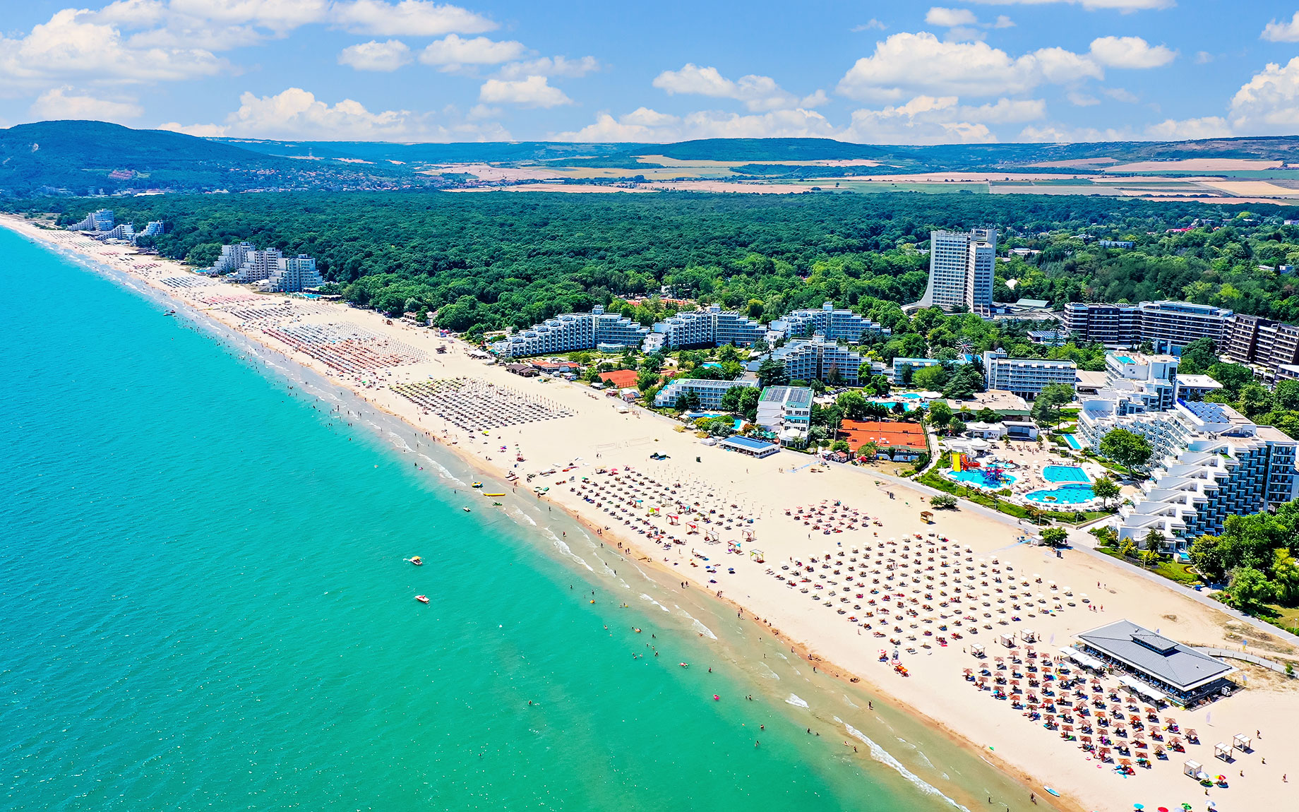 Black Sea Summer Beach Resorts - Albena, Bulgaria