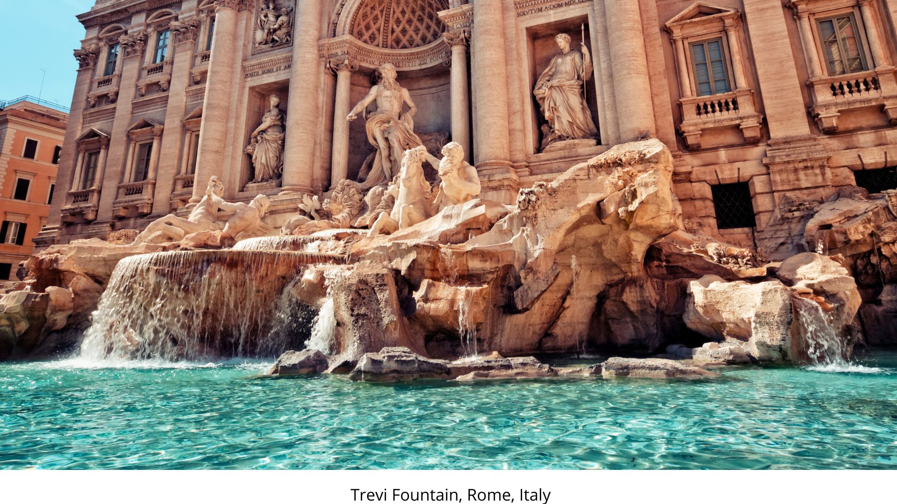 Trevi Fountain, Rome, Italy