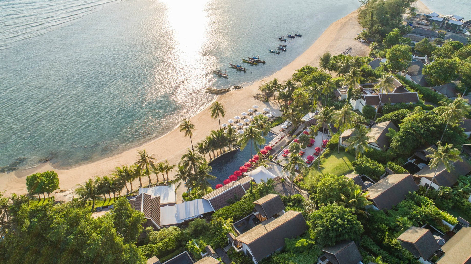 Anantara Lawana Koh Samui Resort - Thailand - Aerial View