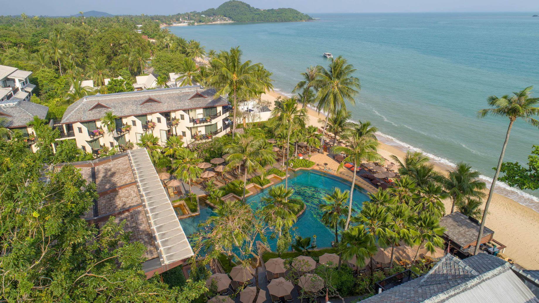 Anantara Bophut Koh Samui Resort – Thailand – Aerial View