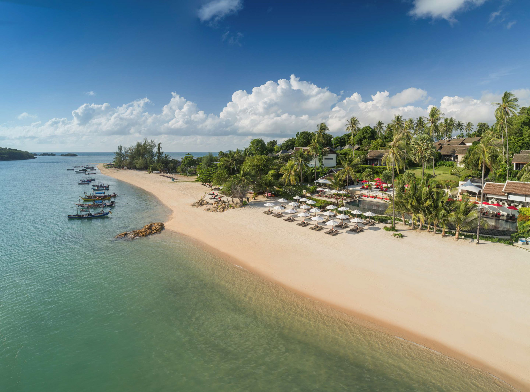 Anantara Lawana Koh Samui Resort – Thailand – Aerial View