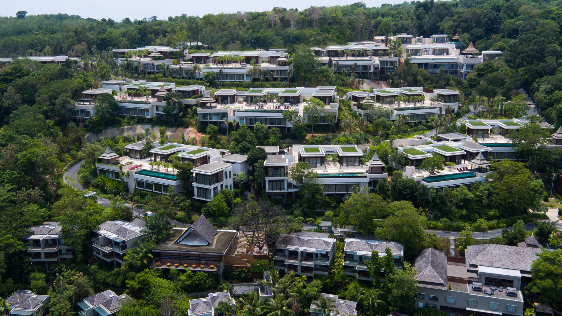 Anantara Layan Phuket Resort & Residences – Thailand – Upper Hill Residences Aerial View