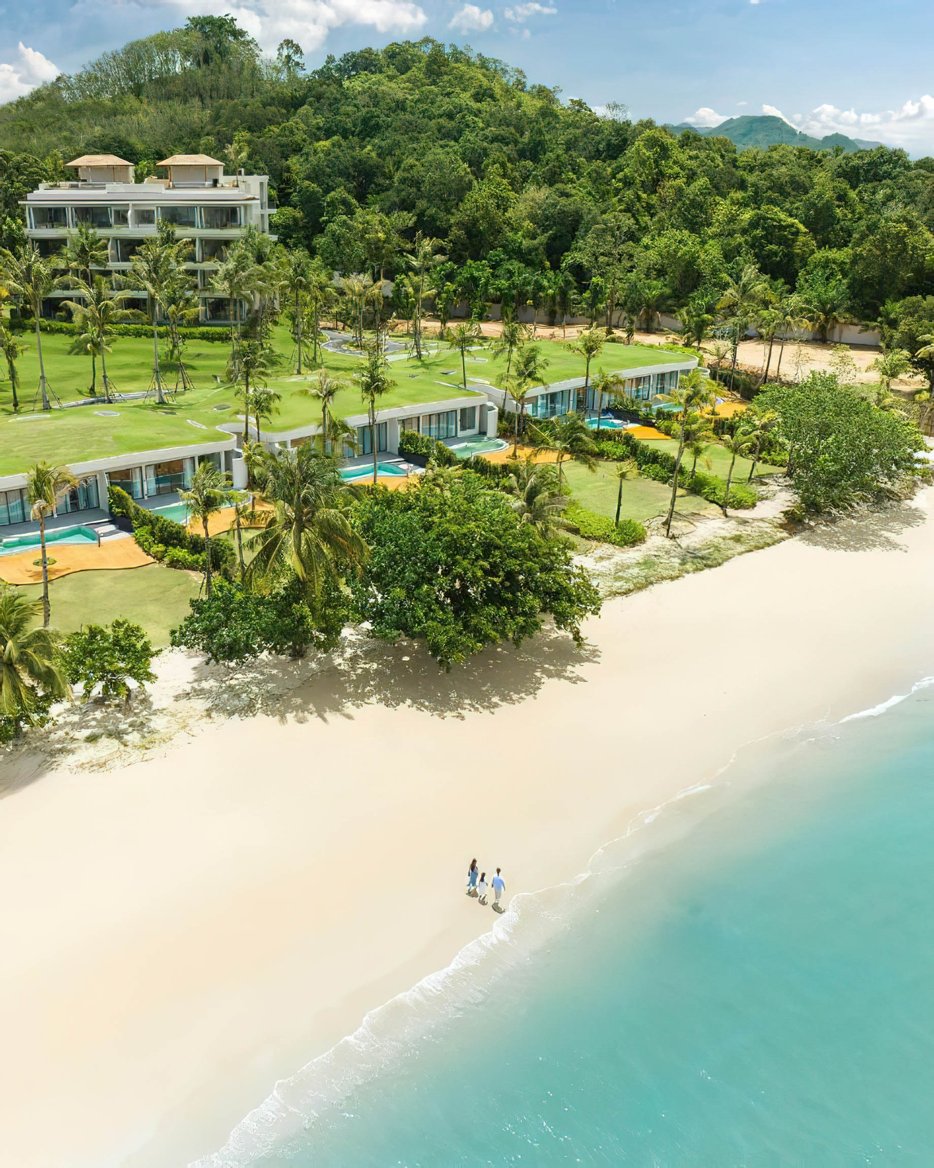 Anantara Koh Yao Yai Resort & Villas – Phang-nga, Thailand – Beach Aerial View
