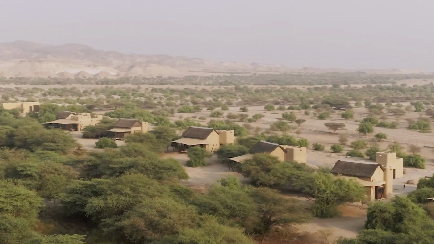 Anantara Sir Bani Yas Island Al Sahel Villa Resort – Abu Dhabi, UAE – Aerial View