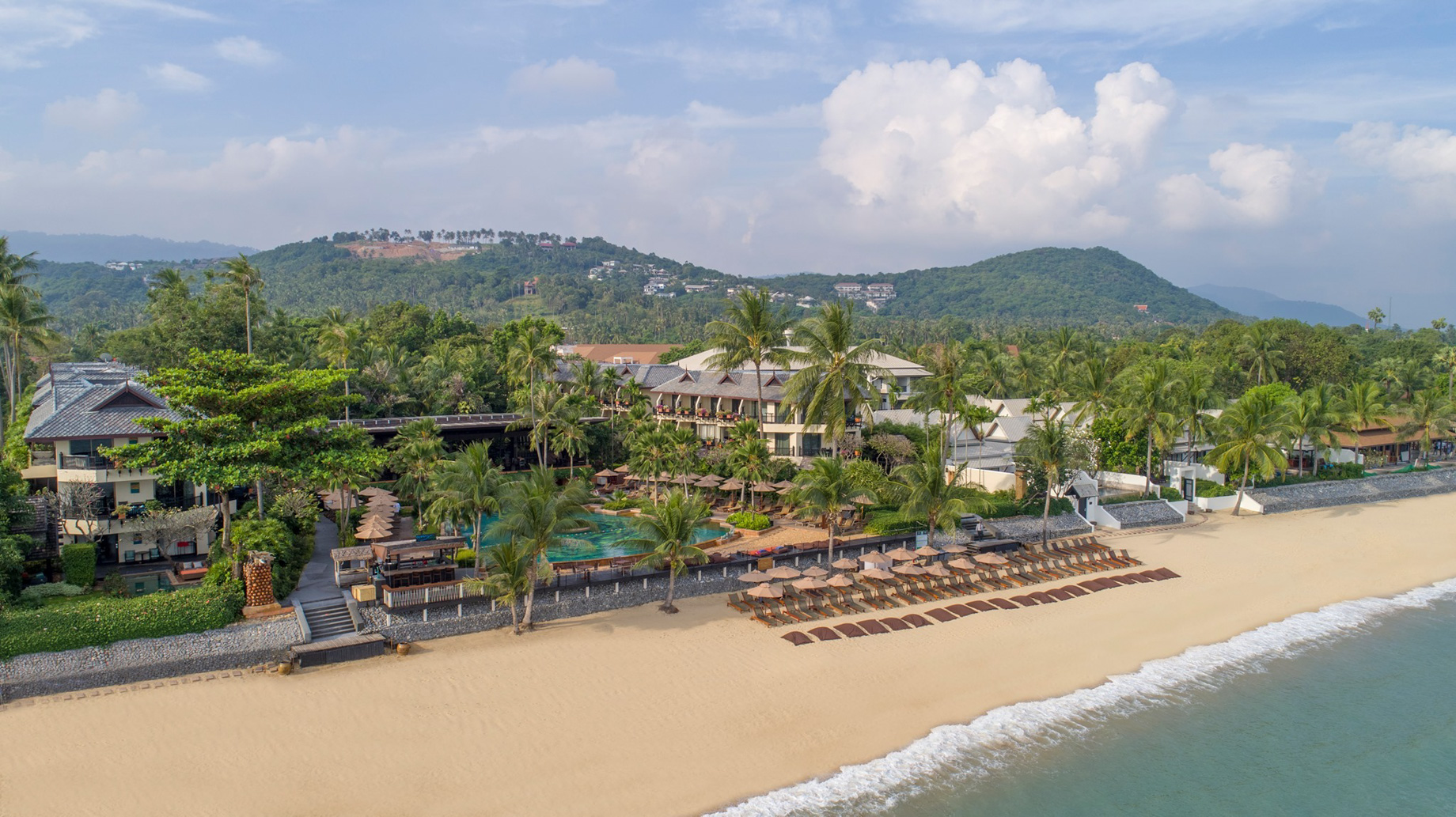 Anantara Bophut Koh Samui Resort – Thailand – Aerial View
