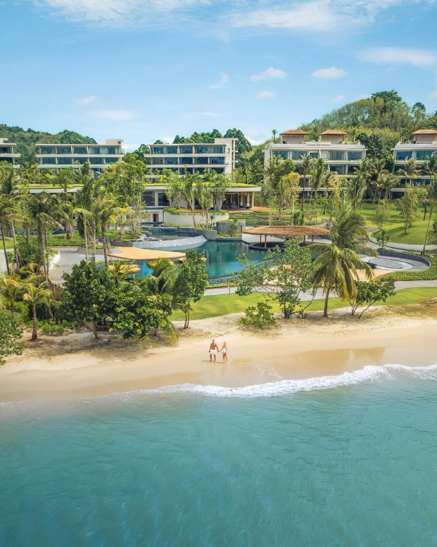 Anantara Koh Yao Yai Resort & Villas - Phang-nga, Thailand - Beach Aerial View
