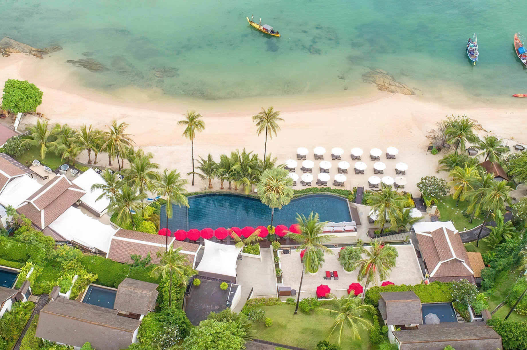 Anantara Lawana Koh Samui Resort - Thailand - Aerial View