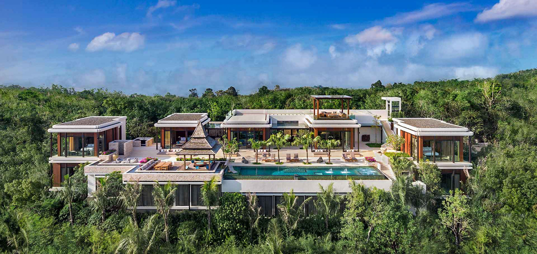 Anantara Layan Phuket Resort & Residences – Thailand – Upper Hill Residence Aerial View