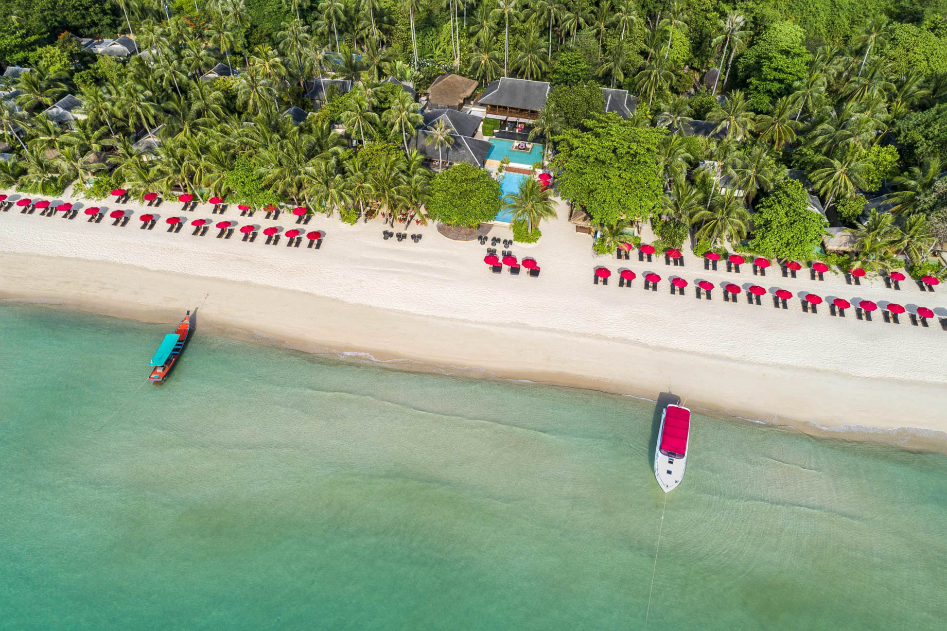 Anantara Rasananda Koh Phangan Villas Resort - Thailand - Aerial View