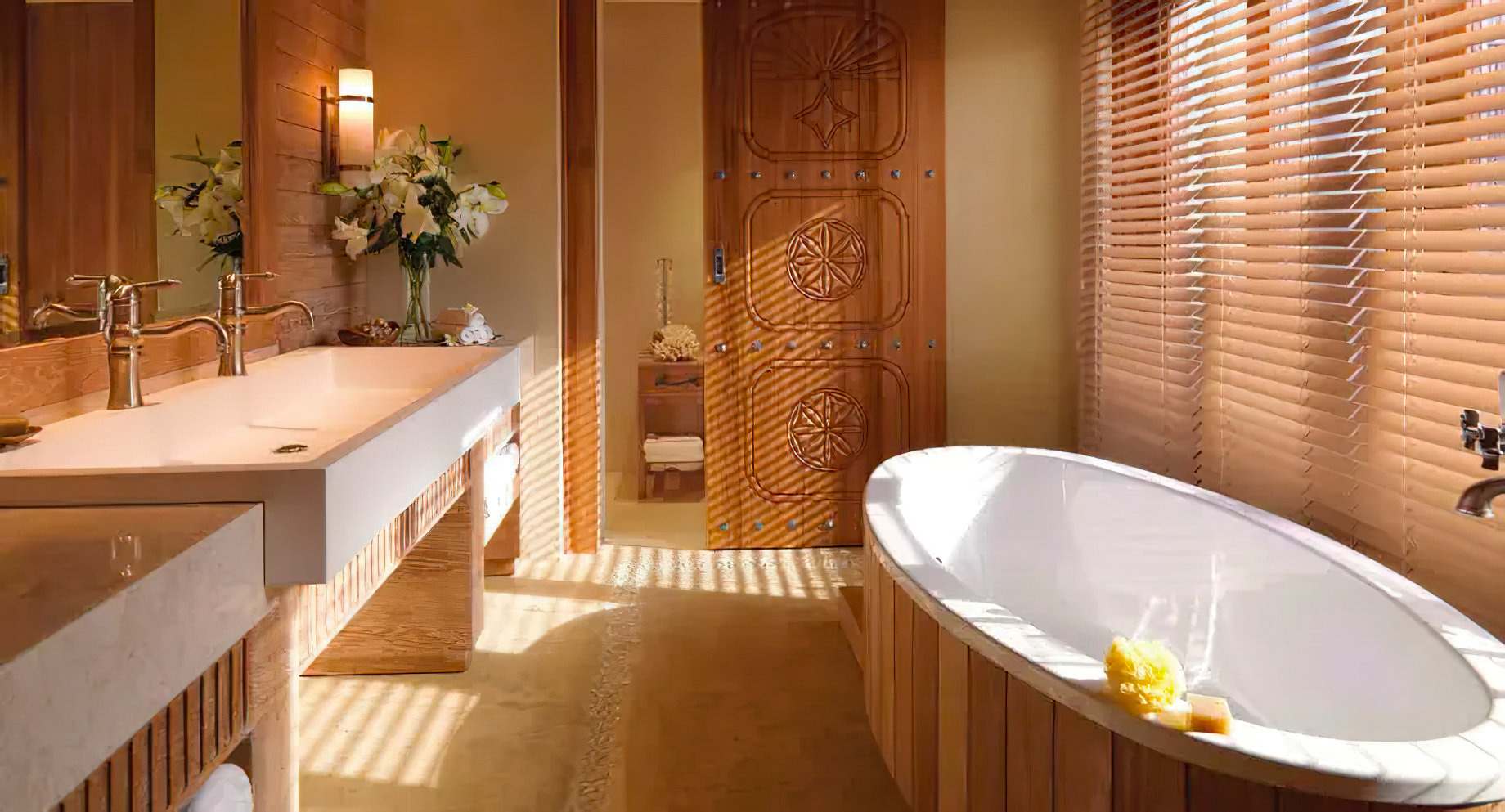 Anantara Sir Bani Yas Island Al Yamm Villa Beach Resort – Abu Dhabi, UAE – Villa Bathroom