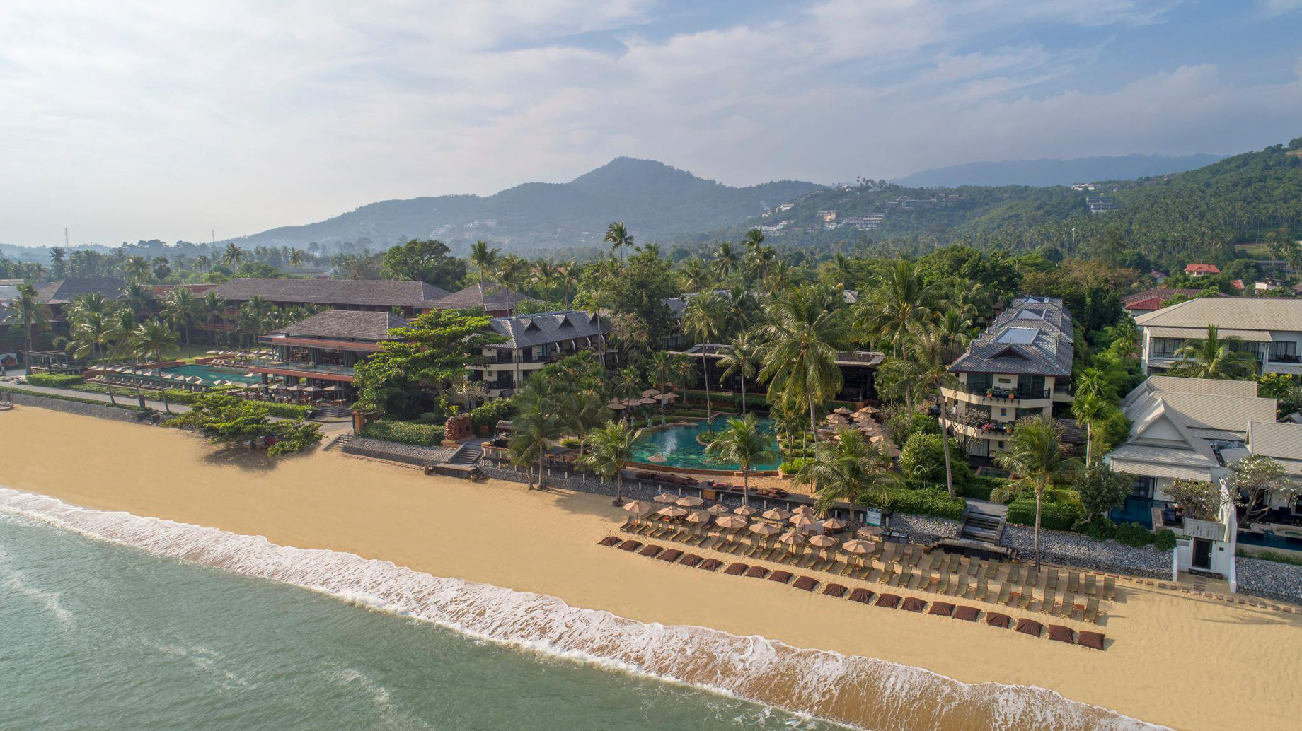 Anantara Bophut Koh Samui Resort – Thailand – Aerial View