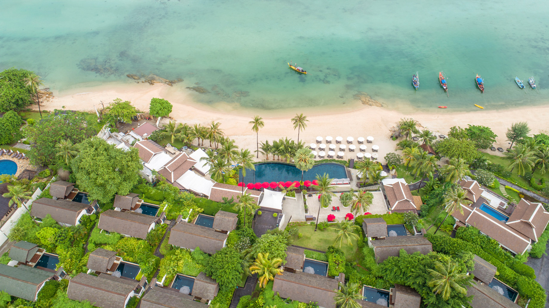 Anantara Lawana Koh Samui Resort – Thailand – Aerial View