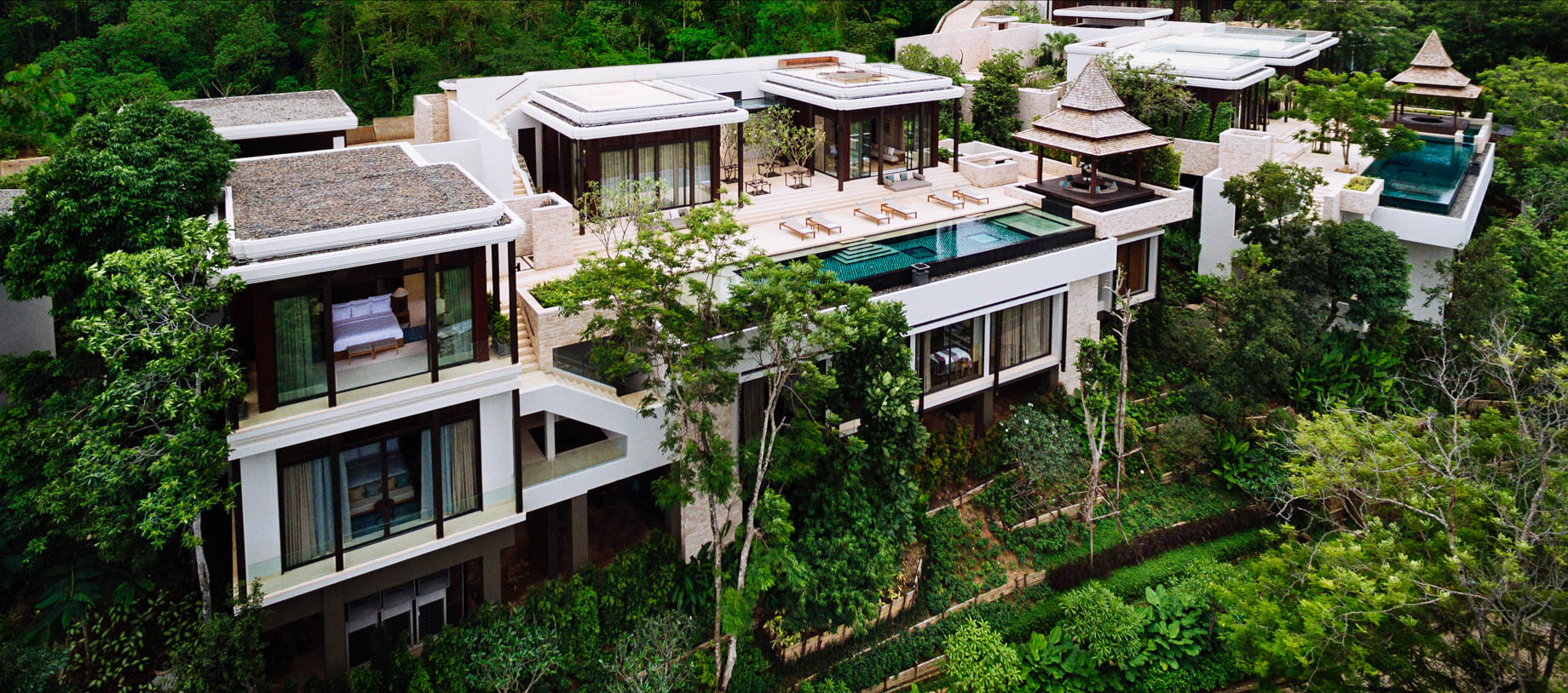 Anantara Layan Phuket Resort & Residences – Thailand – Upper Hill Residence Aerial View