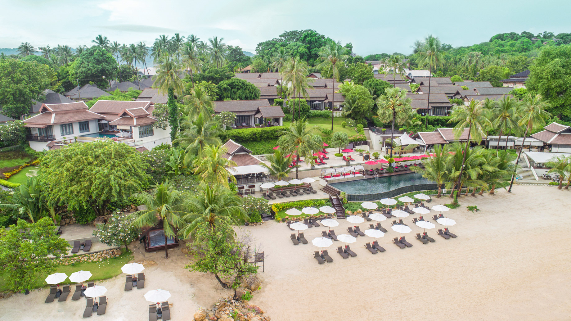 Anantara Lawana Koh Samui Resort – Thailand – Aerial View