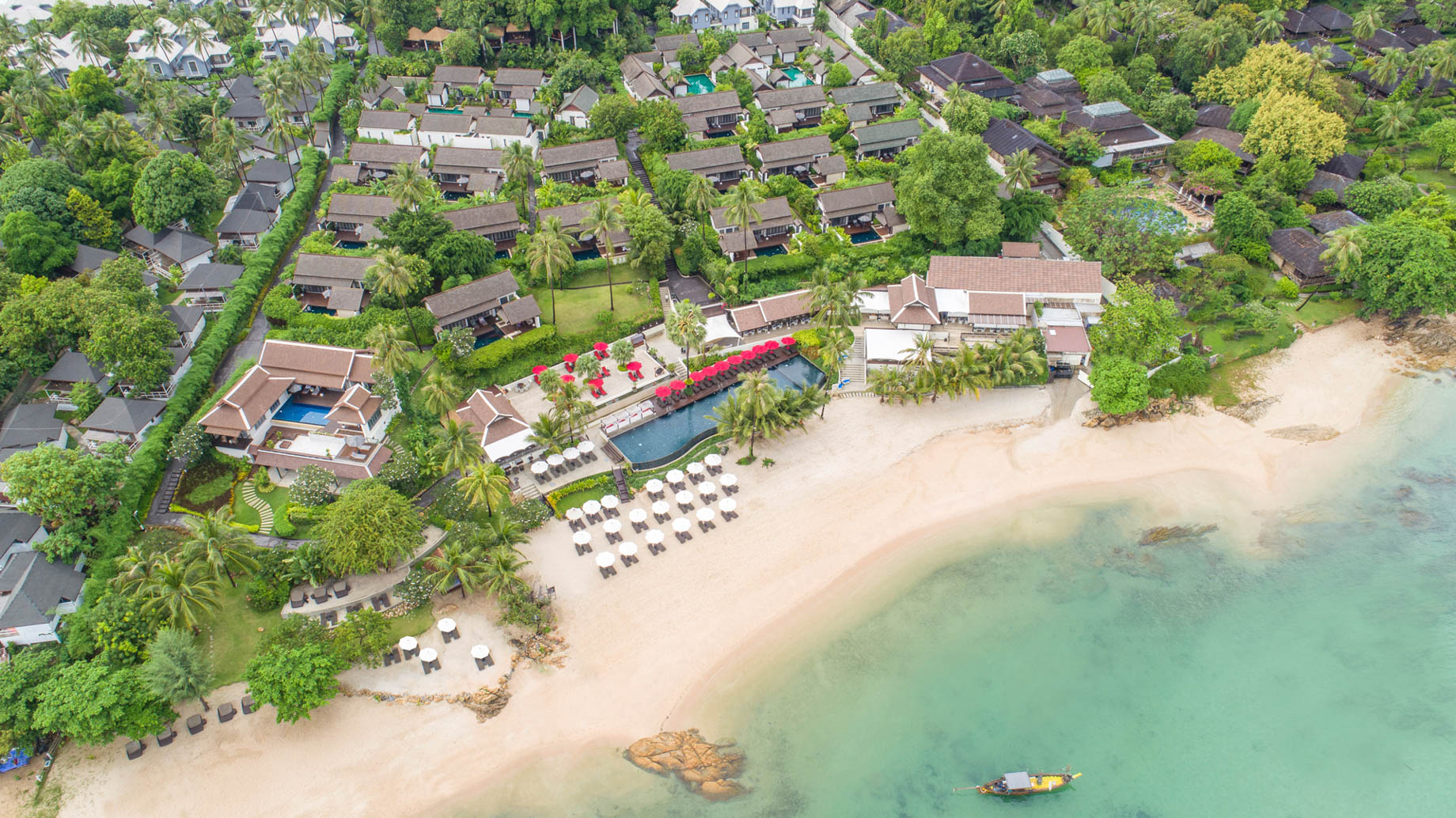 Anantara Lawana Koh Samui Resort – Thailand – Aerial View