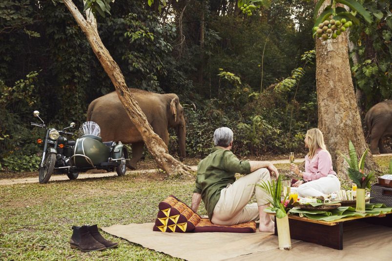 Anantara Golden Triangle Elephant Camp & Resort - Chiang Rai, Thailand - Sidecar Lunch
