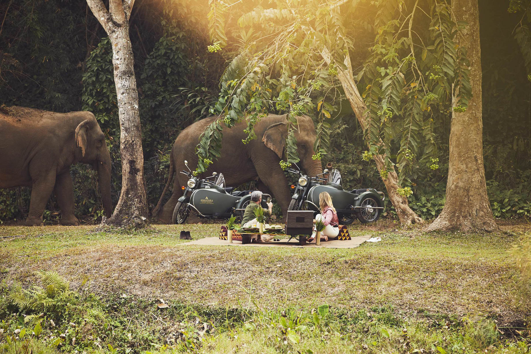 Anantara Golden Triangle Elephant Camp & Resort - Chiang Rai, Thailand - Sidecar Lunch