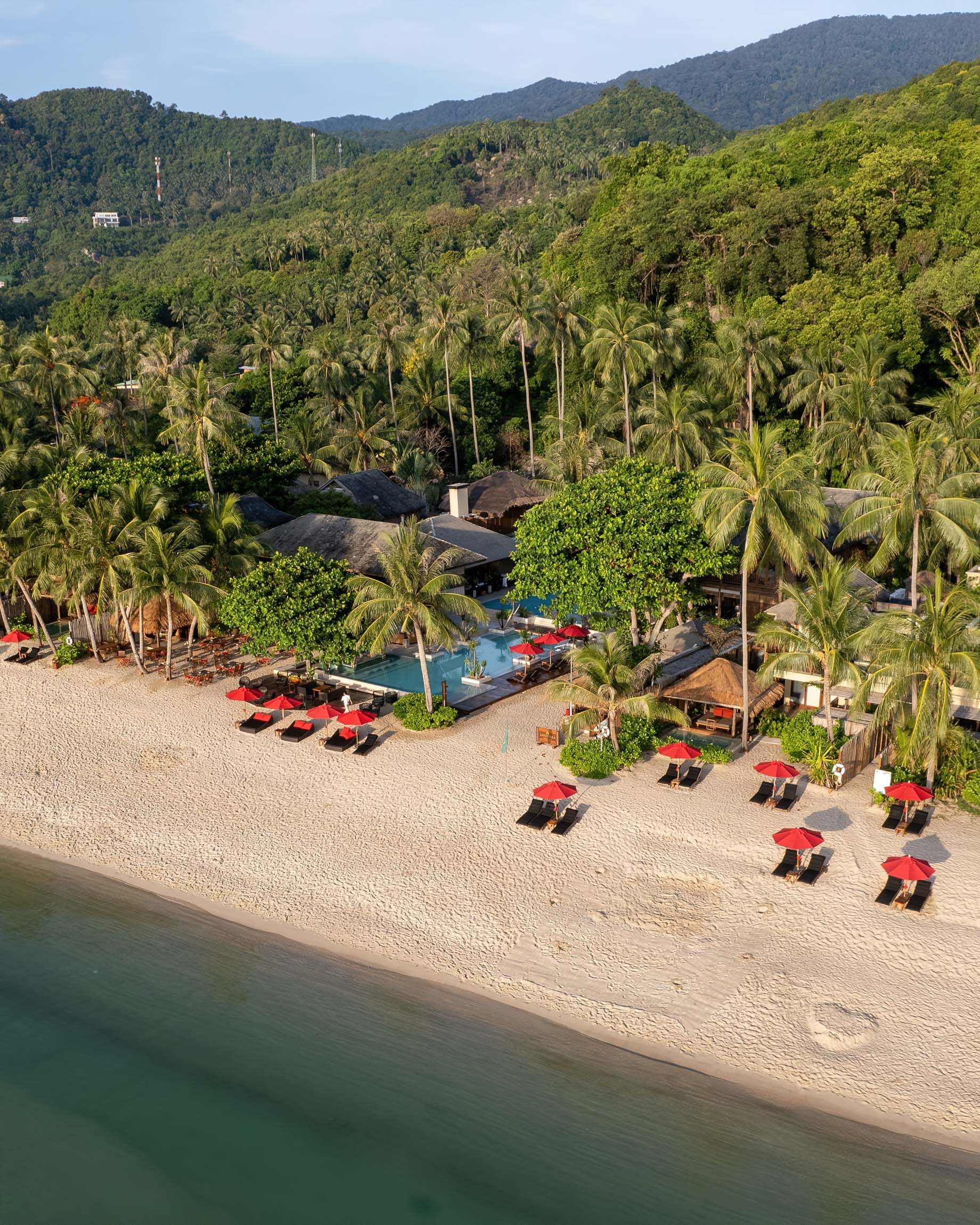 Anantara Rasananda Koh Phangan Villas Resort – Thailand – Aerial View