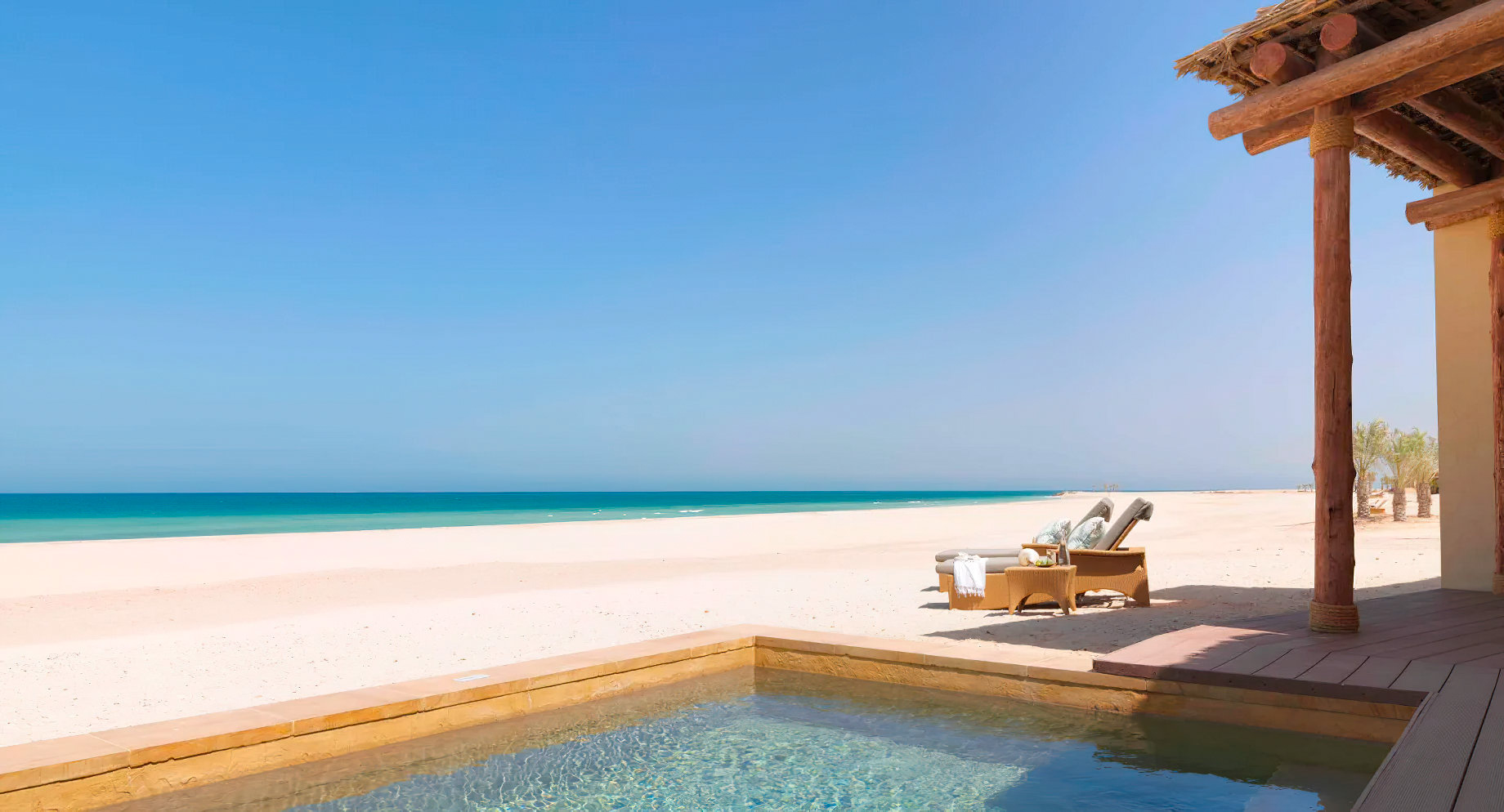 Anantara Sir Bani Yas Island Al Yamm Villa Beach Resort – Abu Dhabi, UAE – Beach Pool Villa