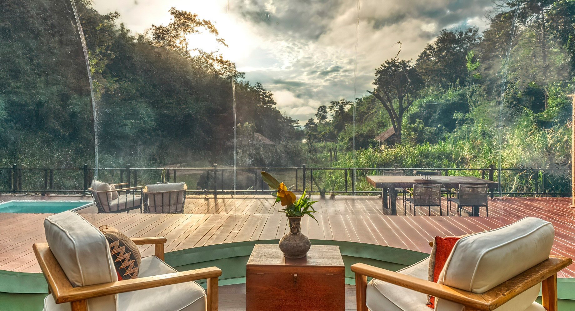 Anantara Golden Triangle Elephant Camp & Resort – Chiang Rai, Thailand – Jungle Bubble Interior View