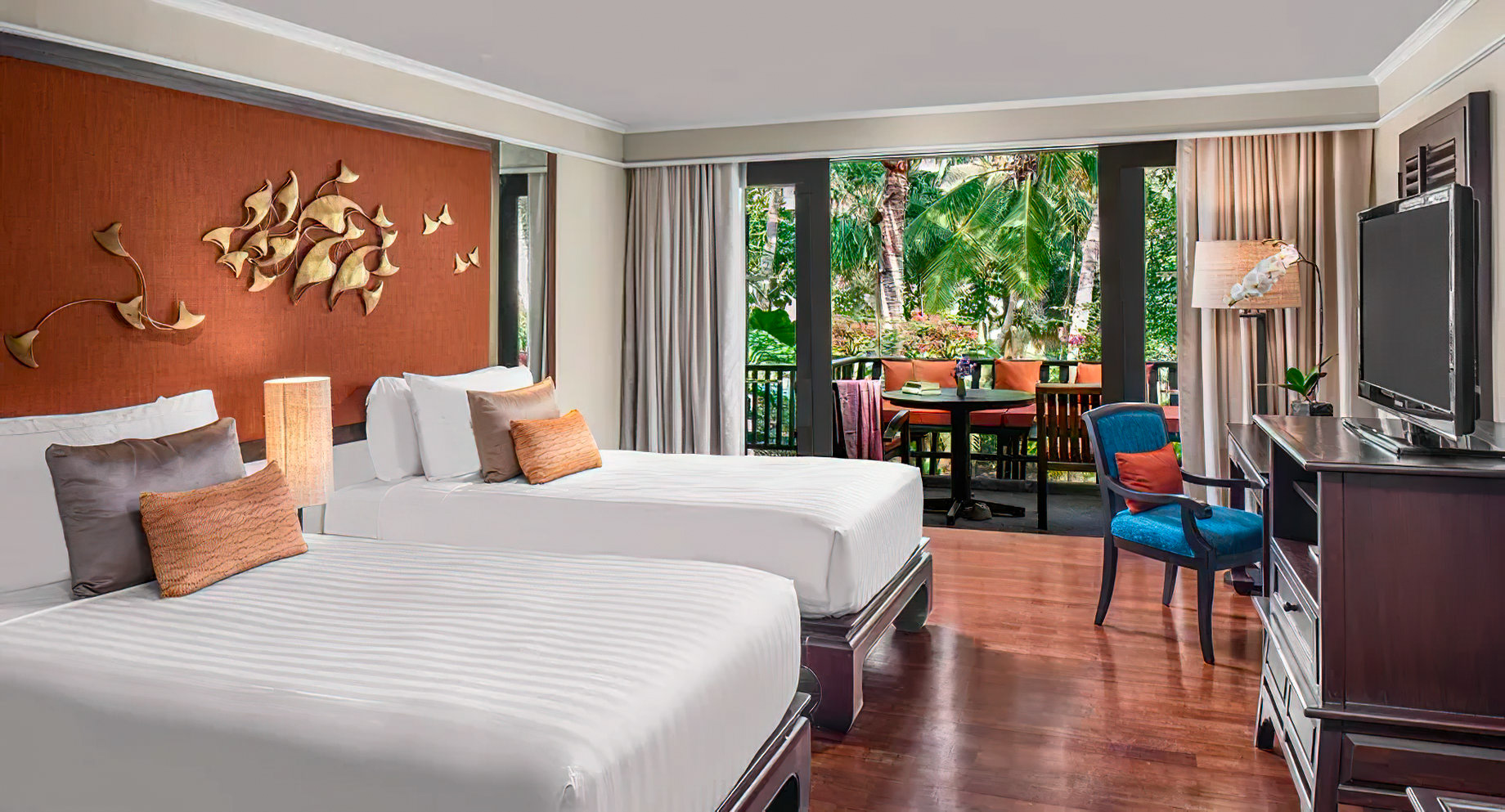 Anantara Hua Hin Resort – Prachuap Khiri Khan, Thailand – Premium Garden View Room Bathroom