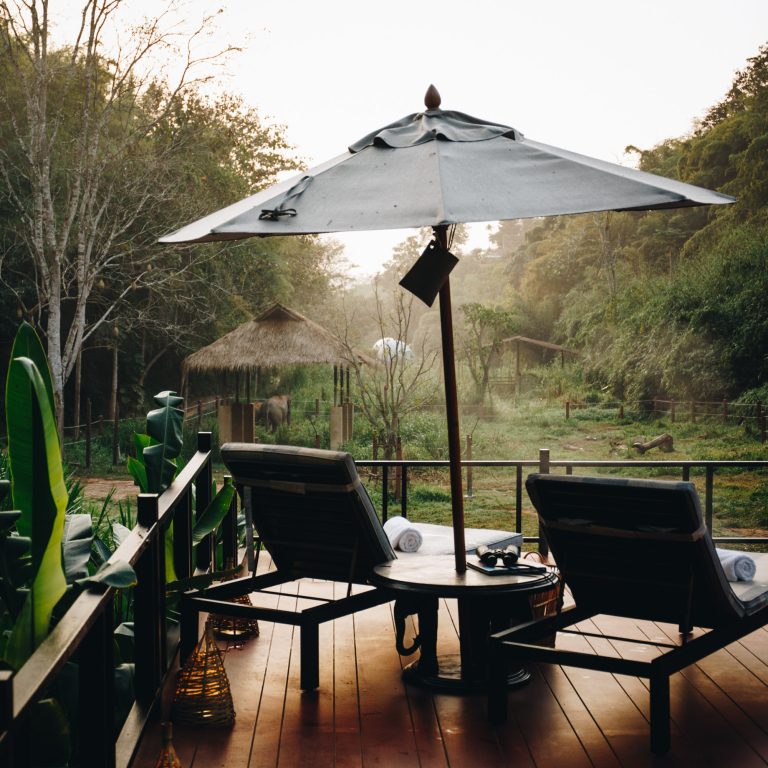 Anantara Golden Triangle Elephant Camp & Resort – Chiang Rai, Thailand – Jungle Bubble Deck