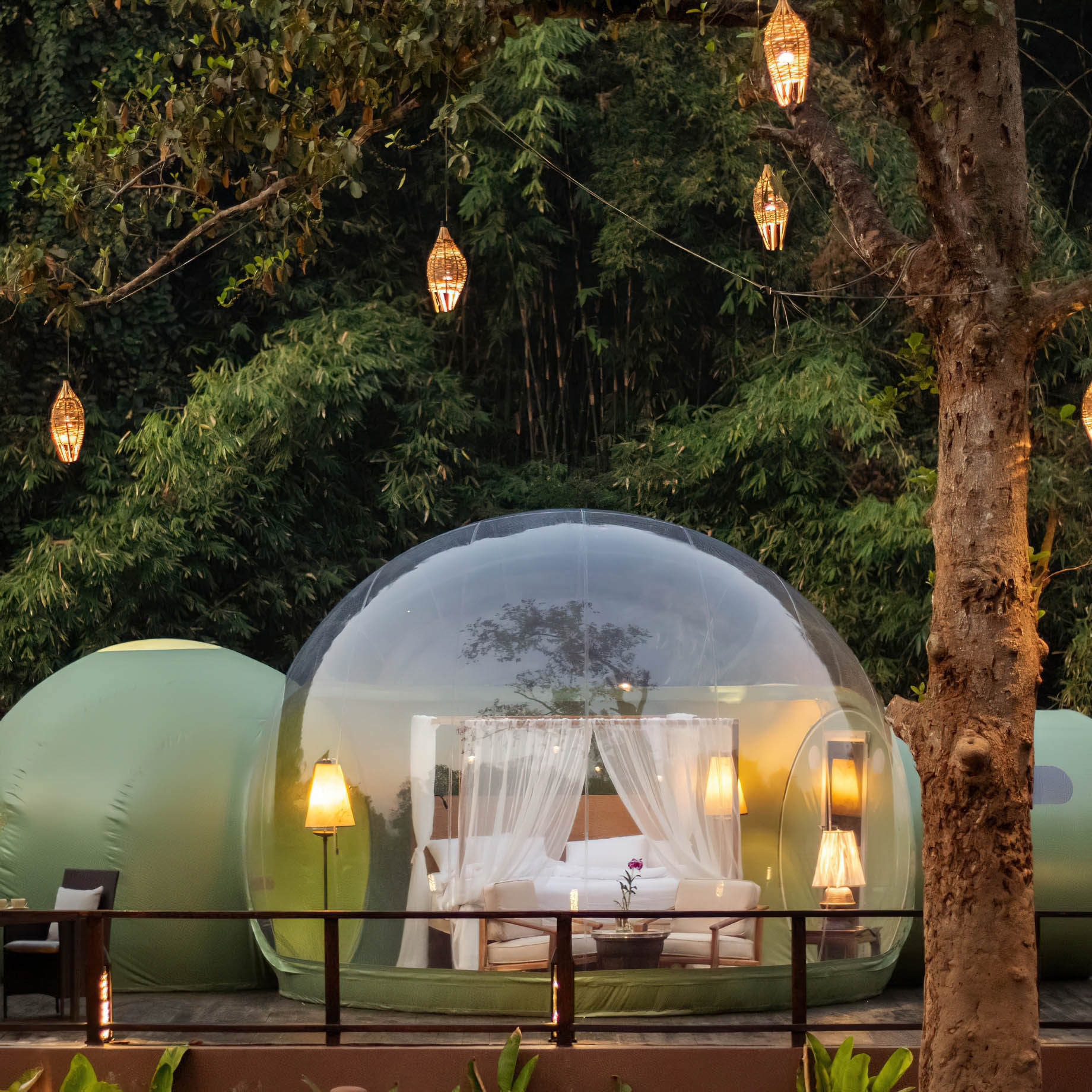 Anantara Golden Triangle Elephant Camp & Resort - Chiang Rai, Thailand - Jungle Bubble