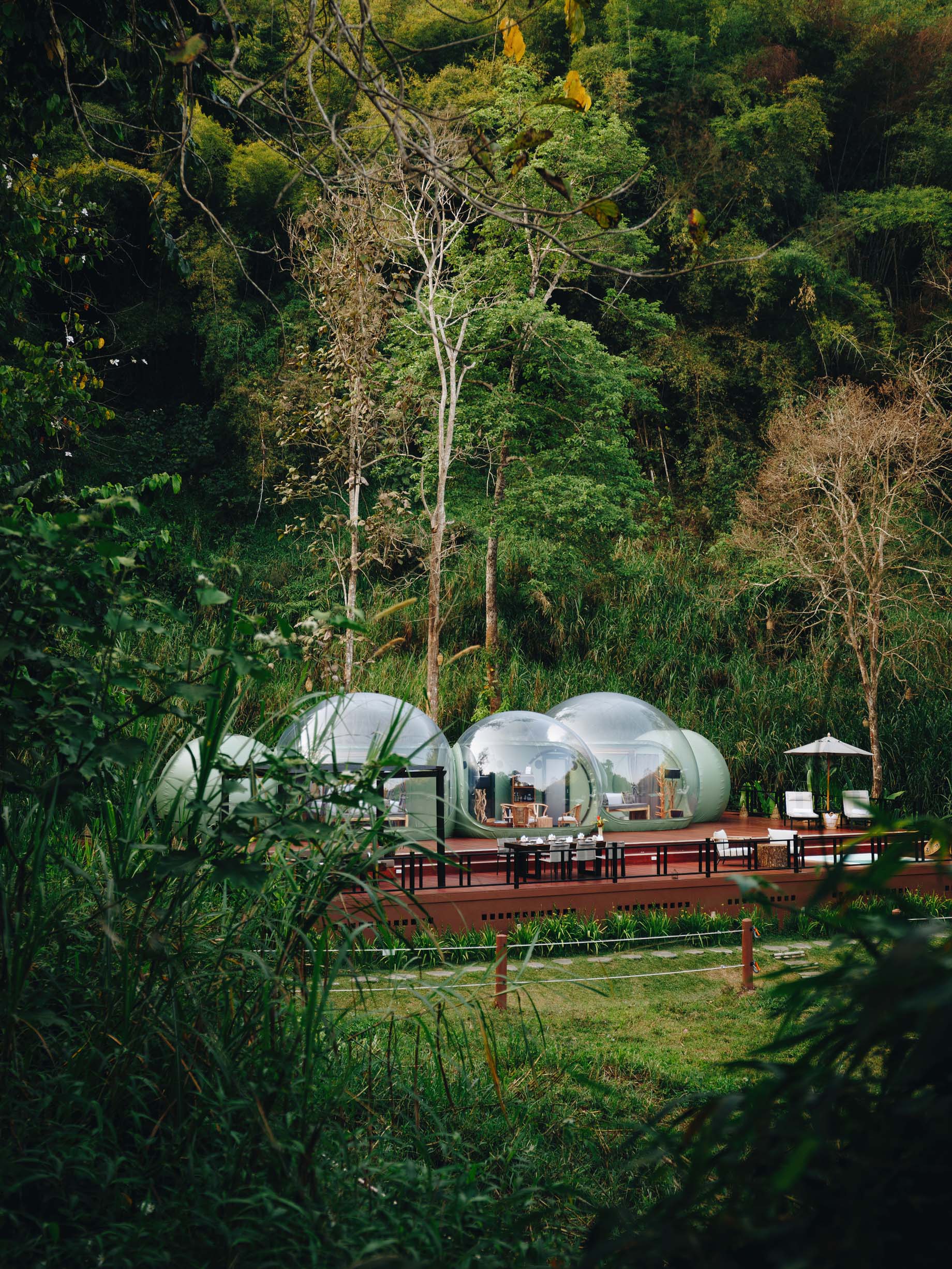 Anantara Golden Triangle Elephant Camp & Resort – Chiang Rai, Thailand – Jungle Bubble