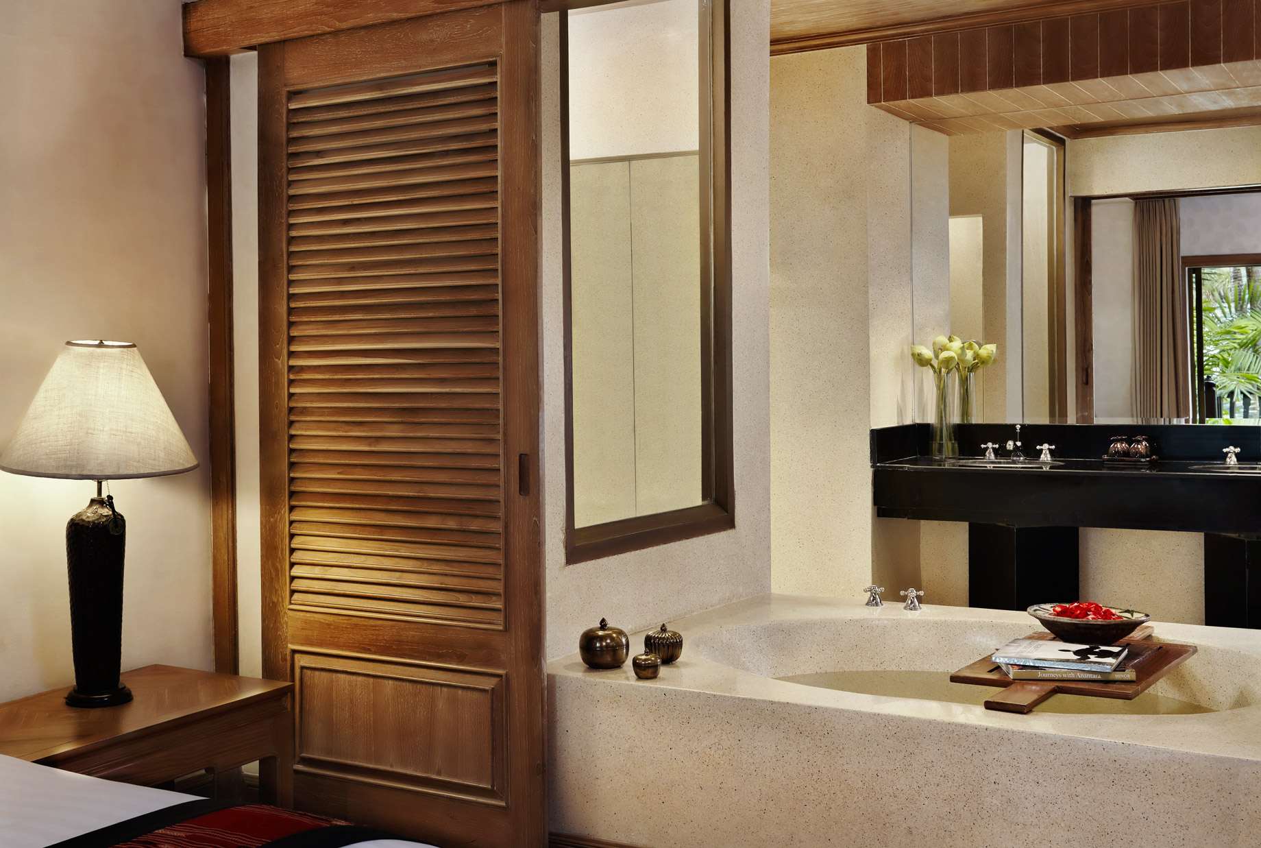 Anantara Hua Hin Resort - Prachuap Khiri Khan, Thailand - Anantara Garden View Suite Bathroom
