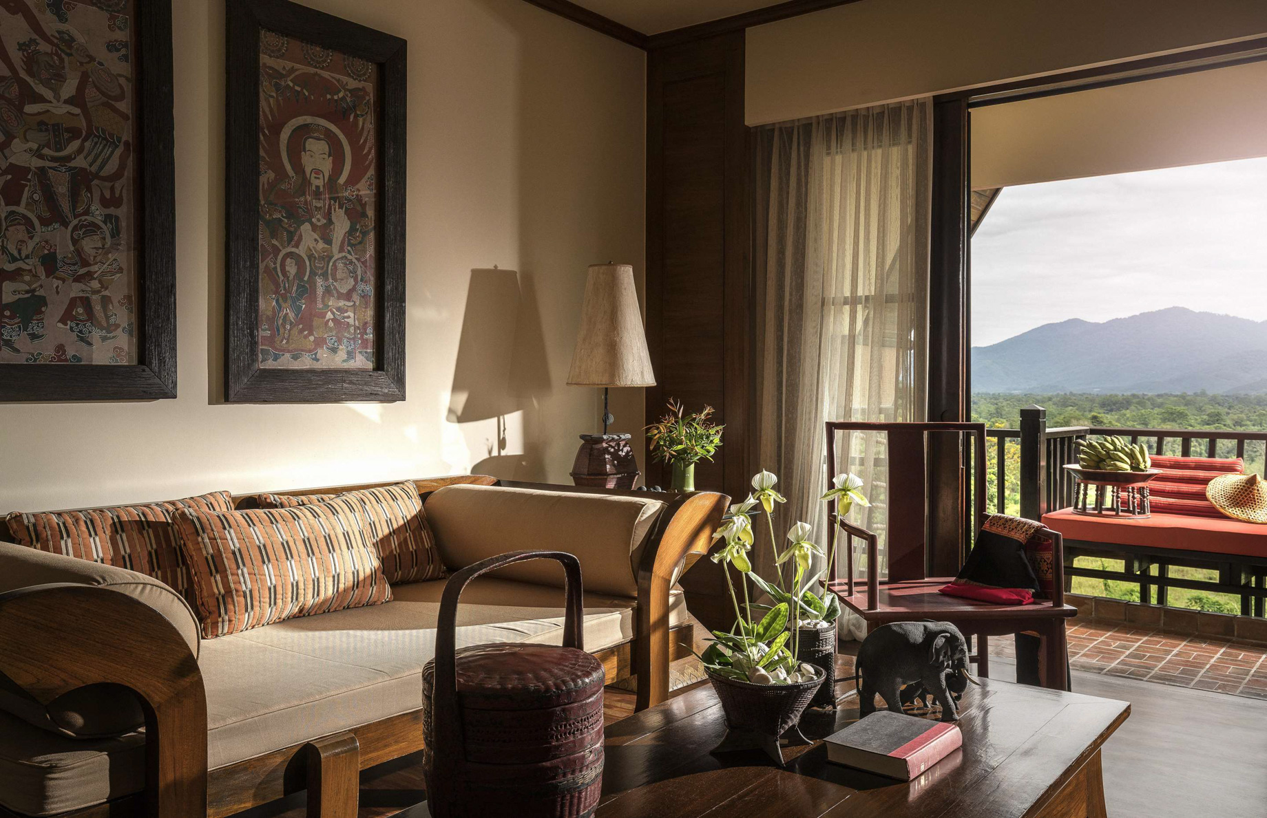 Anantara Golden Triangle Elephant Camp & Resort - Chiang Rai, Thailand - Three Country View Suite