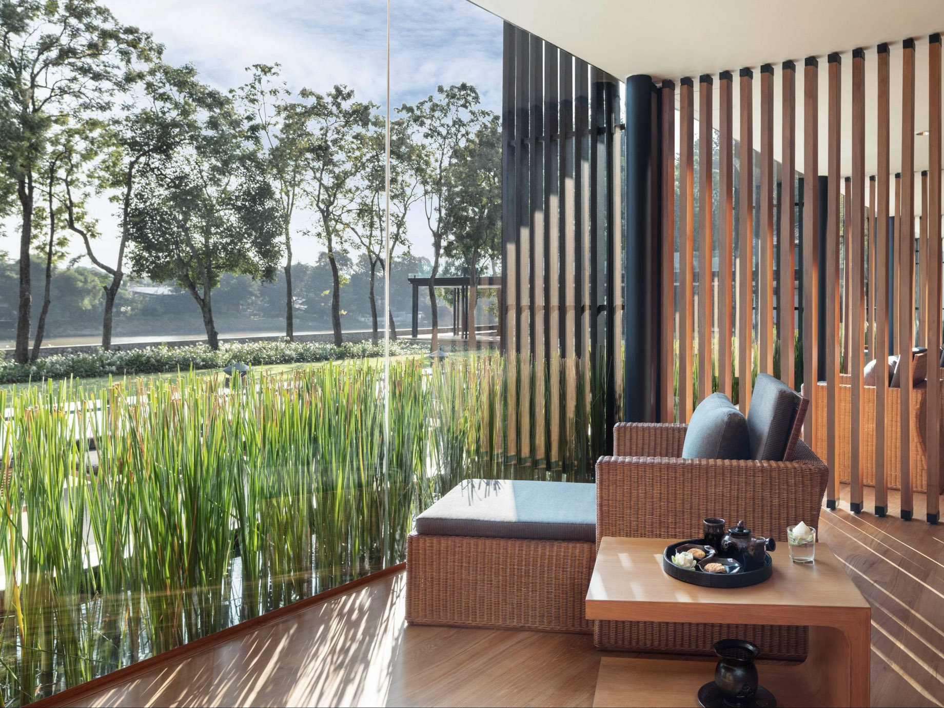 Anantara Chiang Mai Resort – Thailand – River View Lounge Chair