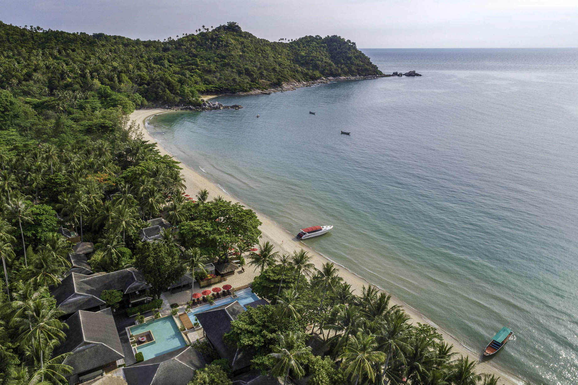 Anantara Rasananda Koh Phangan Villas Resort – Thailand – Aerial View
