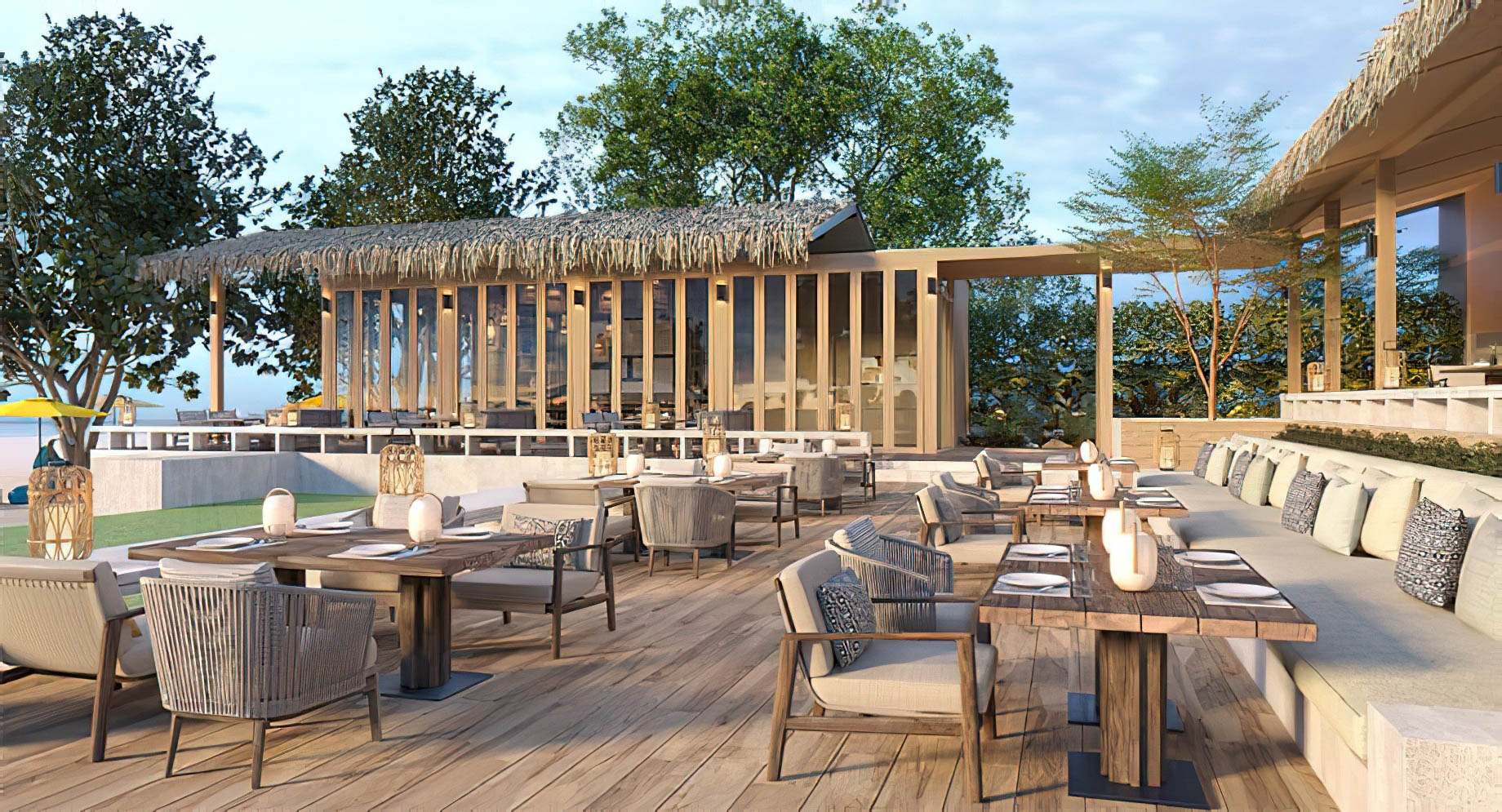 Anantara Koh Yao Yai Resort & Villas – Phang-nga, Thailand – Beach Restaurant