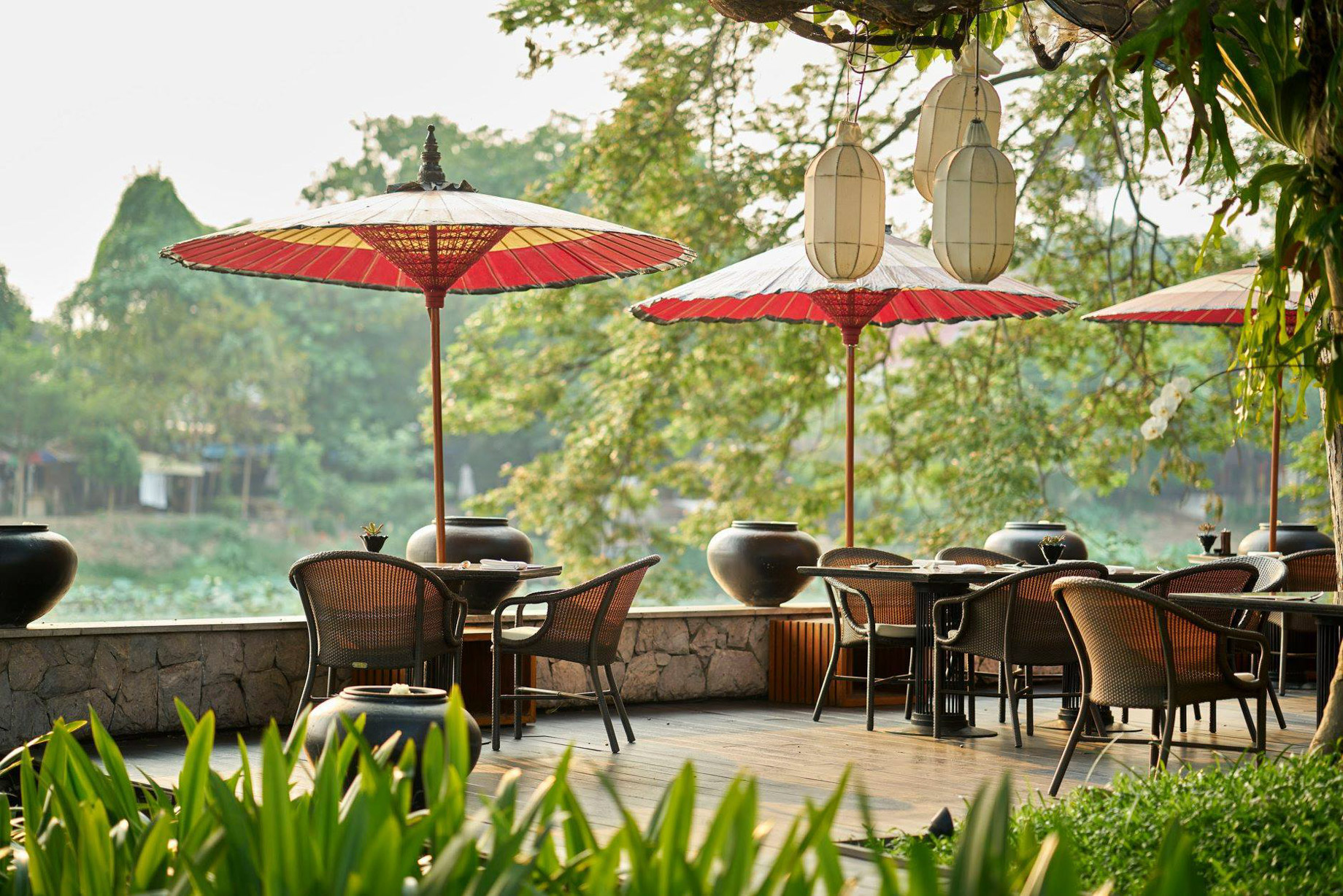 Anantara Chiang Mai Resort – Thailand – Riverside Dining