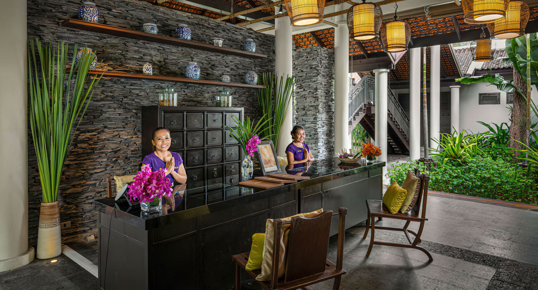 Anantara Lawana Koh Samui Resort - Thailand - Spa Reception