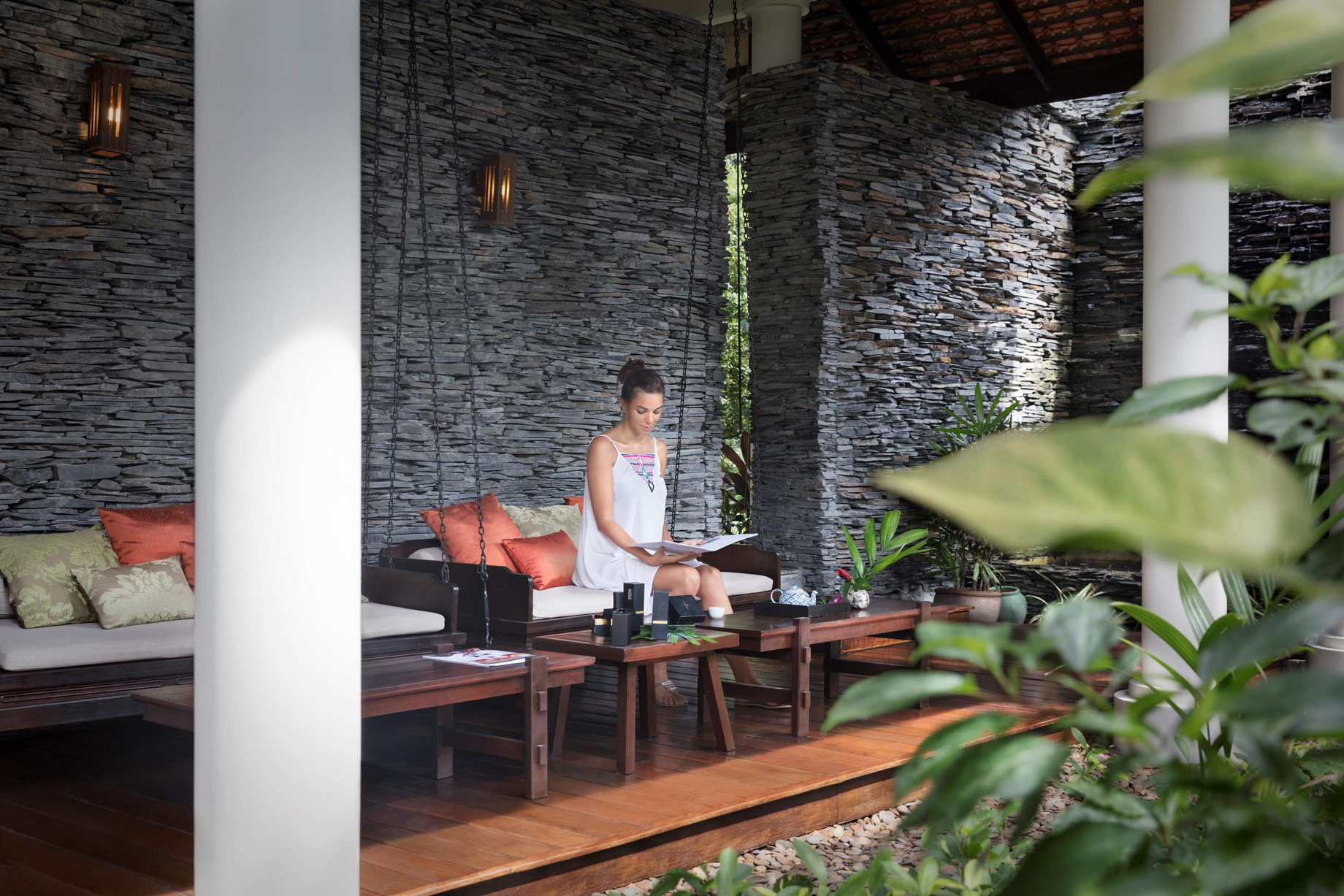 Anantara Lawana Koh Samui Resort – Thailand – Spa Lounge