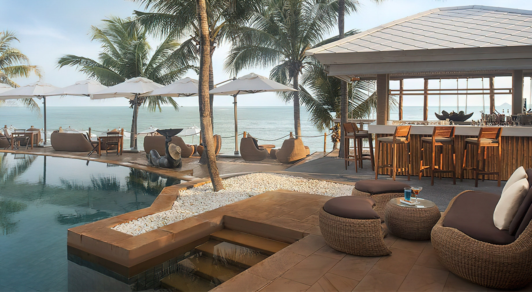 Anantara Bophut Koh Samui Resort - Thailand - TAN Beach Lounge