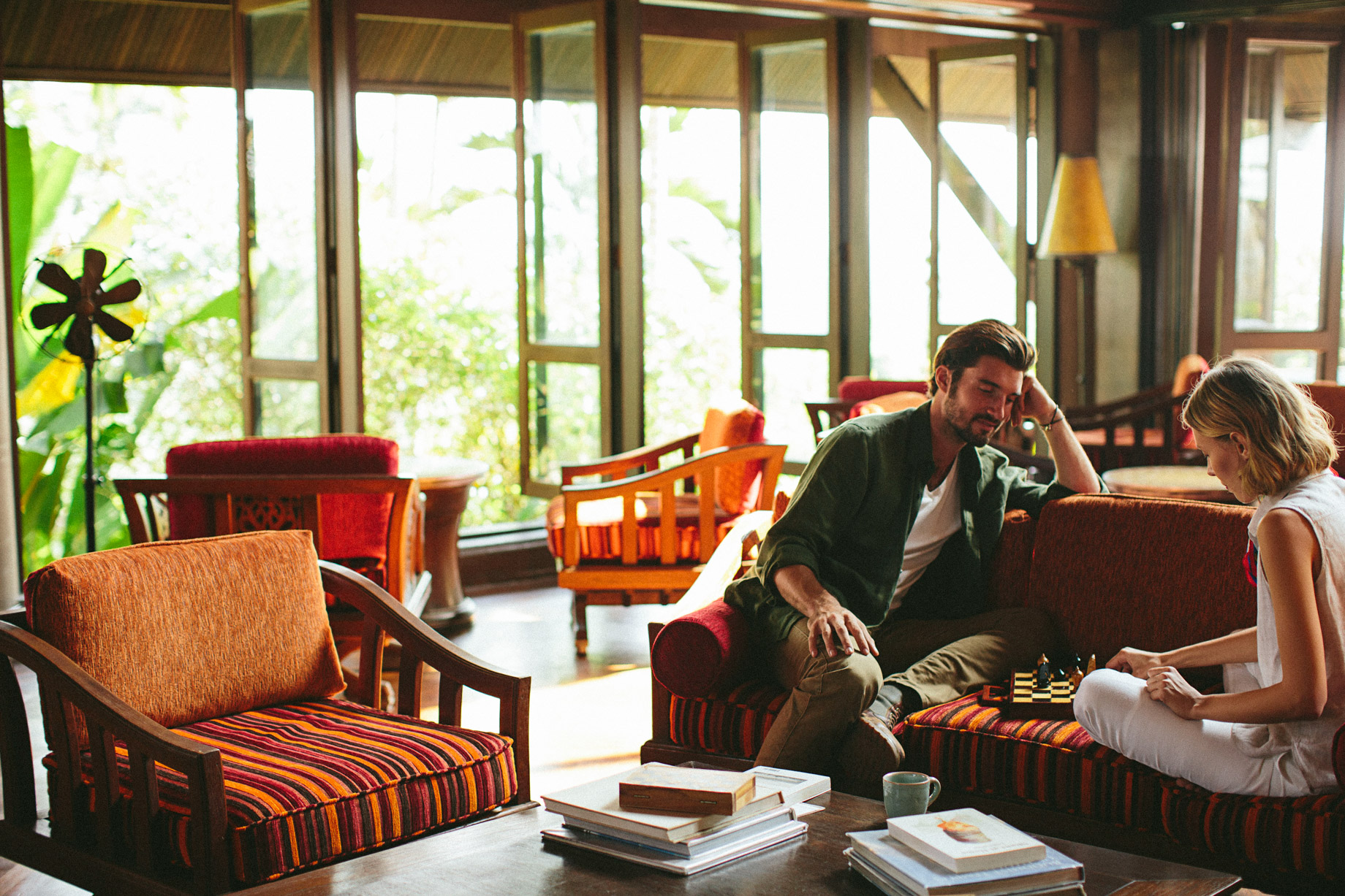 Anantara Golden Triangle Elephant Camp & Resort - Chiang Rai, Thailand - Elephant Bar Lounge