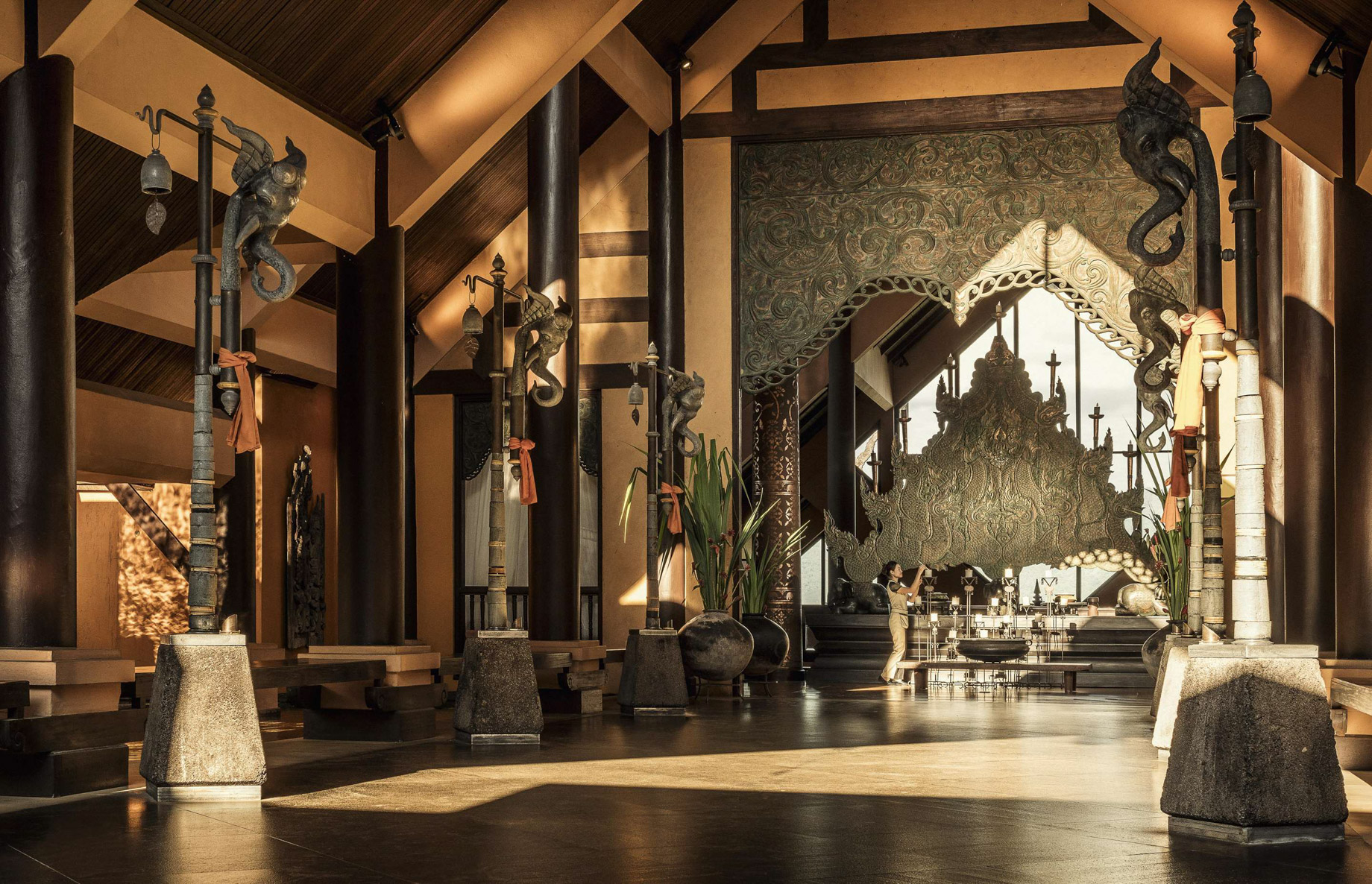 Anantara Golden Triangle Elephant Camp & Resort - Chiang Rai, Thailand - Lobby