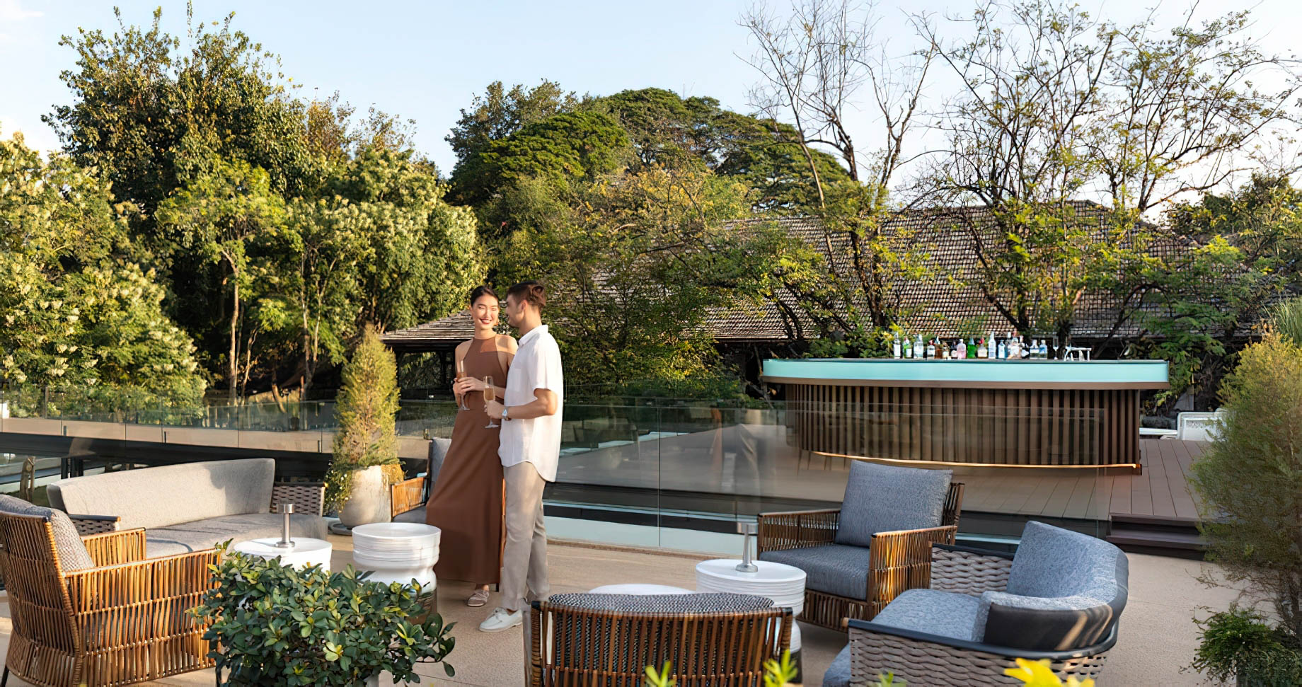 Anantara Chiang Mai Resort - Thailand - Bubbles Cocktail Bar