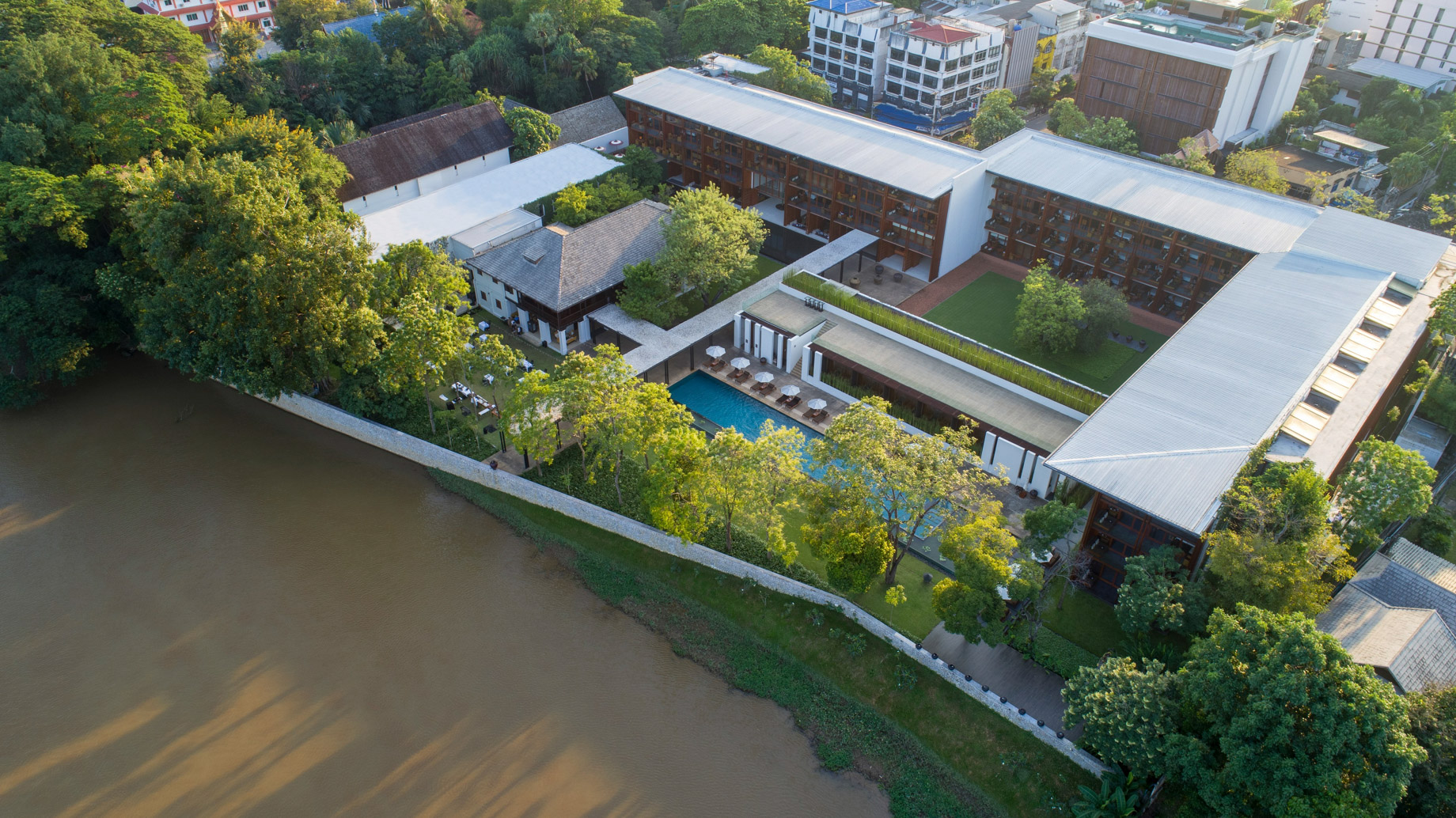 Anantara Chiang Mai Resort – Thailand – Aerial View